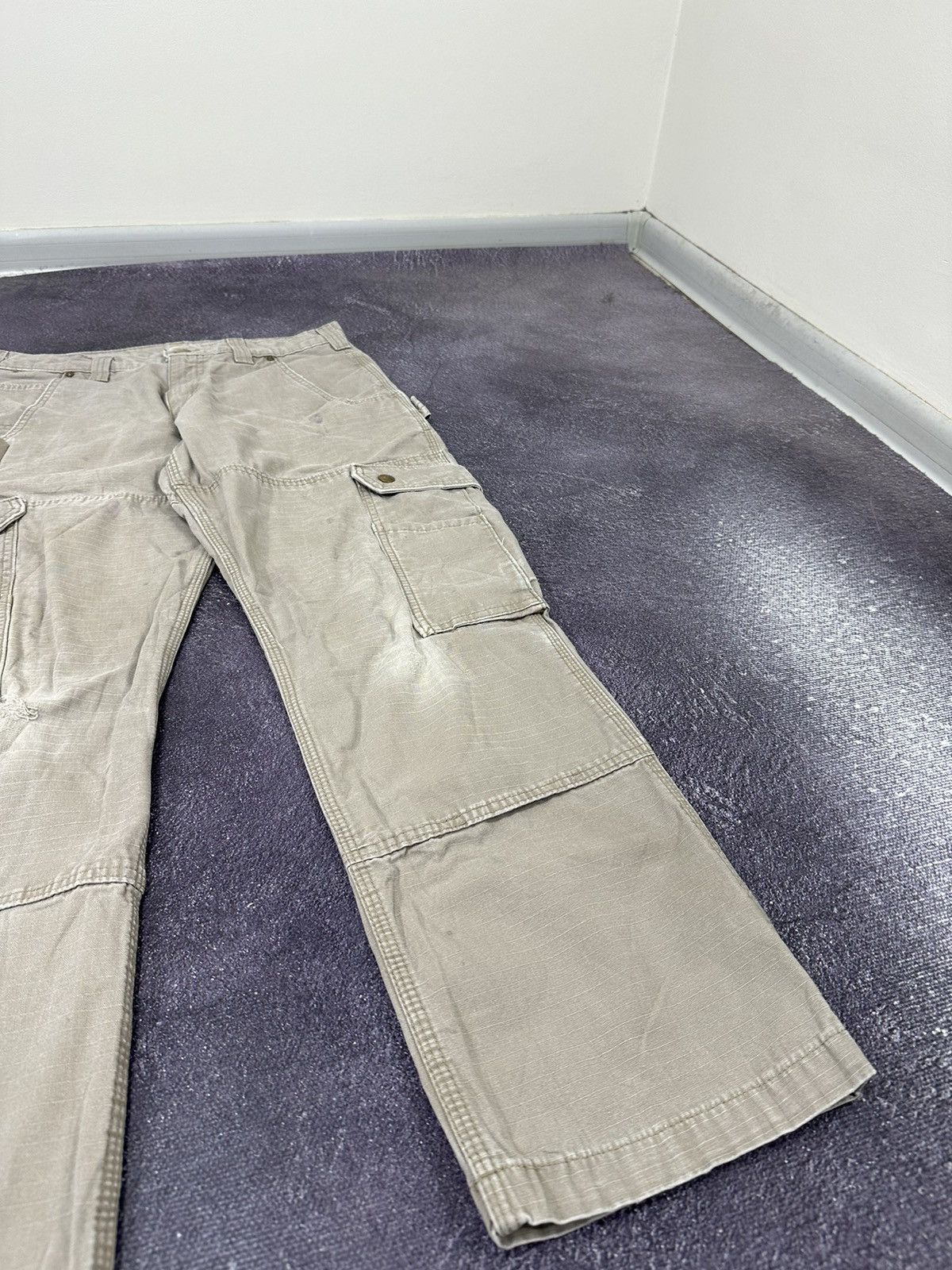 Carhartt Vintage Carhartt Double Knee Cargo Baggy Hype USA Work Pants Size US 32 / EU 48 - 11 Thumbnail