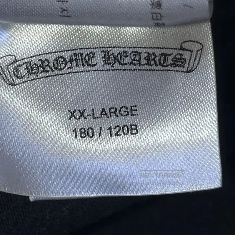 Chrome Hearts Chrome Hearts Black Long Sleeve Cotton Tee . Size US XXL / EU 58 / 5 - 5 Thumbnail