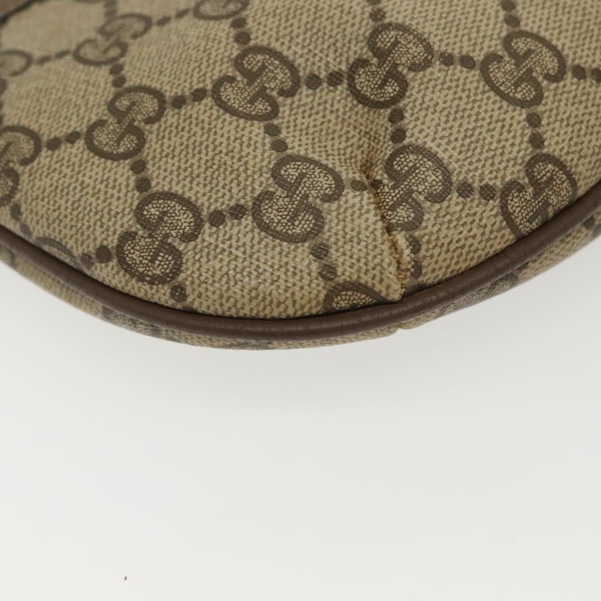 Gucci GUCCI GG Supreme Shoulder Bag Pvc Beige Gold 904 02 020 Size ONE SIZE - 10 Thumbnail