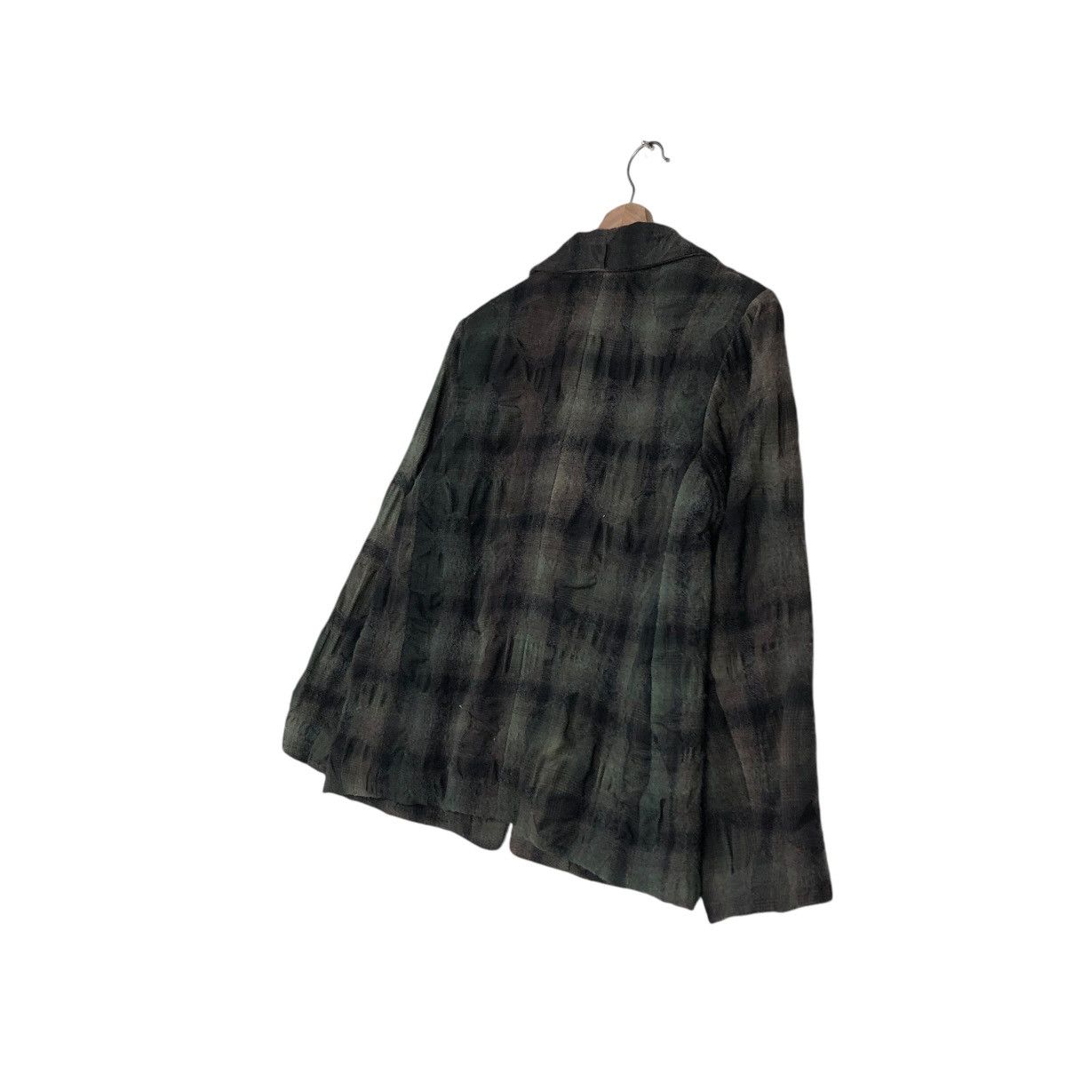 Issey Miyake VINTAGE HYBRID JACKET ISSEY MIYAKE HEART HAAT TARTAN DESIGN Size US M / EU 48-50 / 2 - 12 Thumbnail
