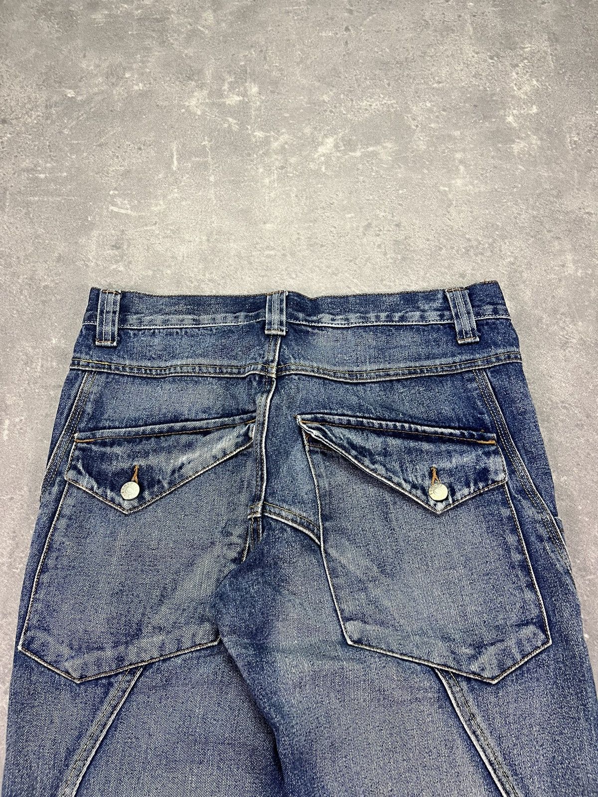 Vintage Vintage FlashLights Faded Flared Bootcut Jeans 32 Size US 32 / EU 48 - 8 Thumbnail