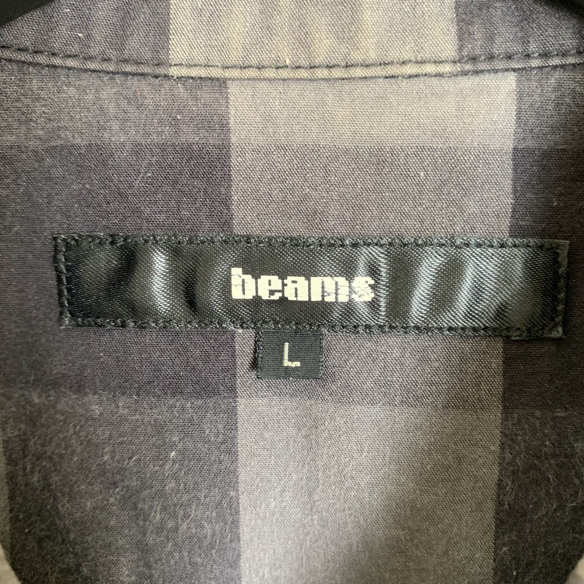Beams Plus × Designer × Vintage Vintage Beams Checkered Flannel Jacket Size US L / EU 52-54 / 3 - 9 Thumbnail