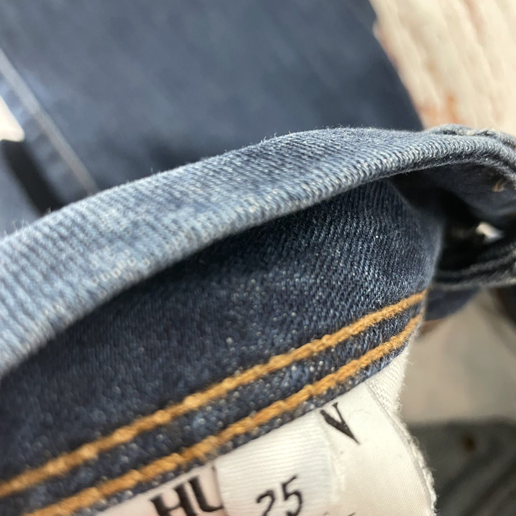 Hudson Hudson Jeans Denim Blue Straight Pants Womens 25 XS? Size 42" / US 20 - 4 Thumbnail