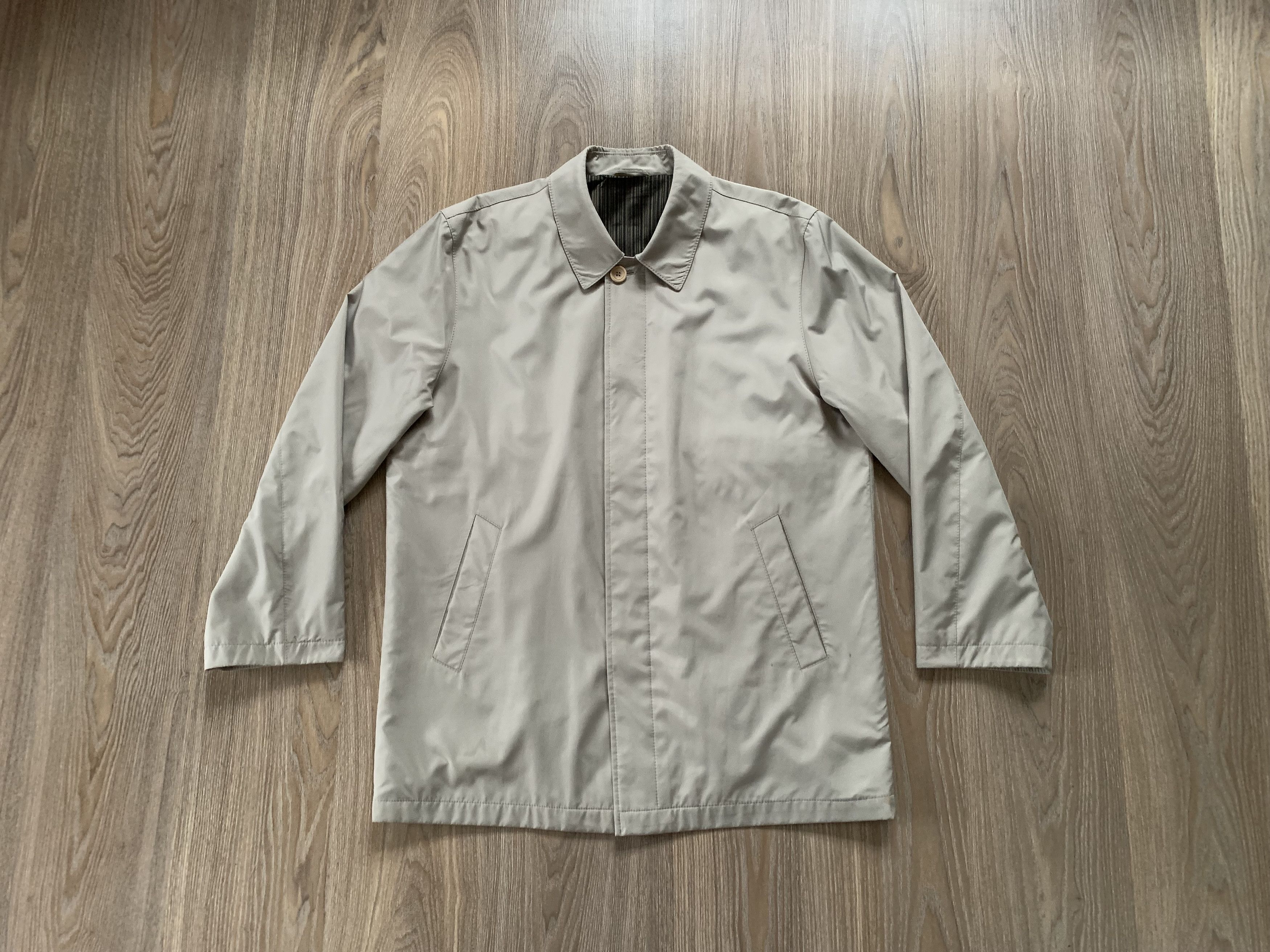 Other Alberto Gianni Long Beige Coat Size US L / EU 52-54 / 3 - 1 Thumbnail