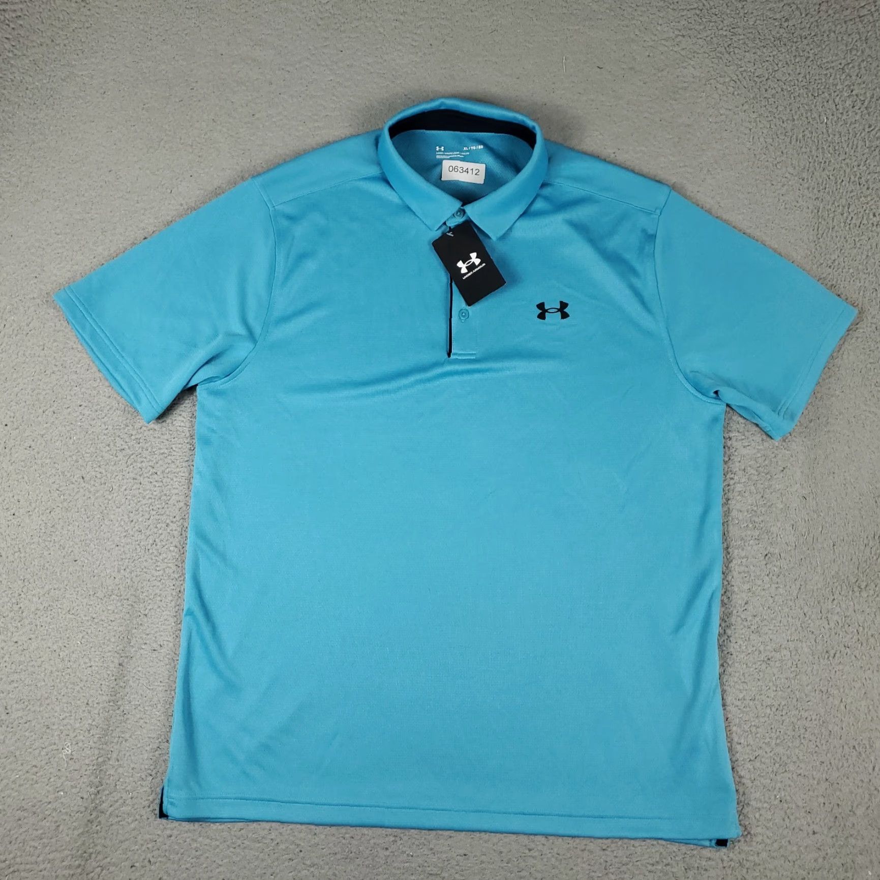 Under Armour Under Armour Polo Shirt Mens XL Blue Golf Casual Short Sleeve Polo Size US XL / EU 56 / 4 - 2 Thumbnail