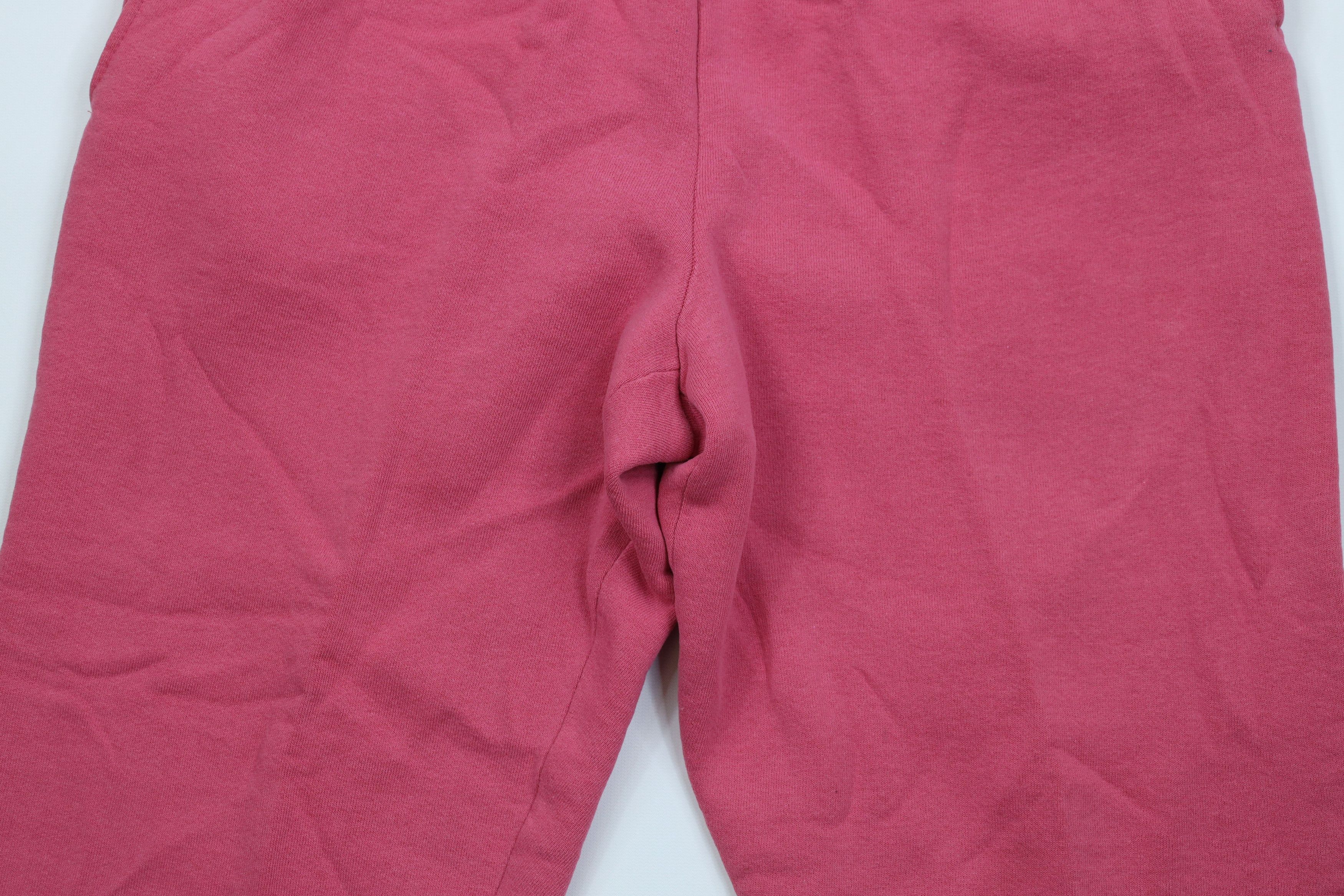 Vintage Vintage 90s Streetwear Blank Tapered Leg Sweatpants Pink USA Size 31" - 3 Thumbnail