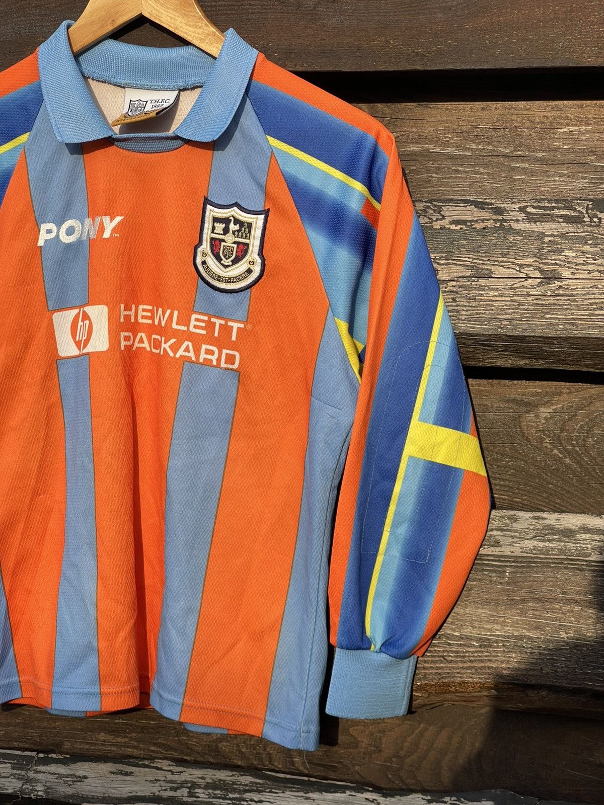 90’s PONY Tottenham long sleeve jersey vintage
