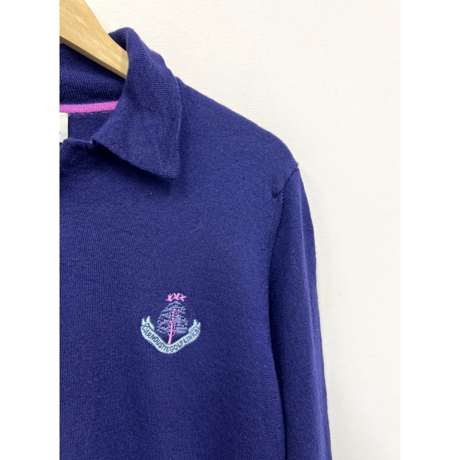 Vintage VINTAGE Johnstons Wool Pullover Jumper Exclusively for Carnoustie Mens Size M Blue Pullover Wool Jumper Mens Vintage Carnoustie Johnstons Boy/ Mens? Size US M / EU 48-50 / 2 - 4 Thumbnail
