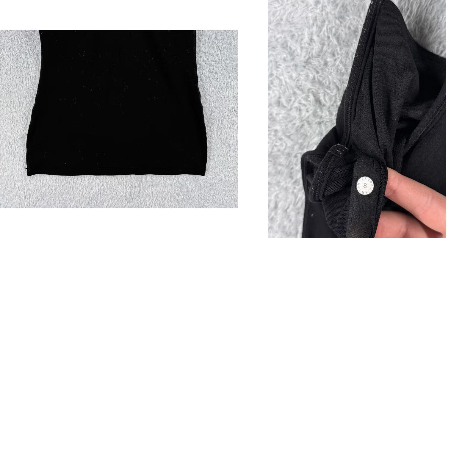 Lululemon Lululemon Shirt Women 8 Black Power Pose Tank Luon Light Fabric Yoga W1AHXS Size M / US 6-8 / IT 42-44 - 9 Thumbnail