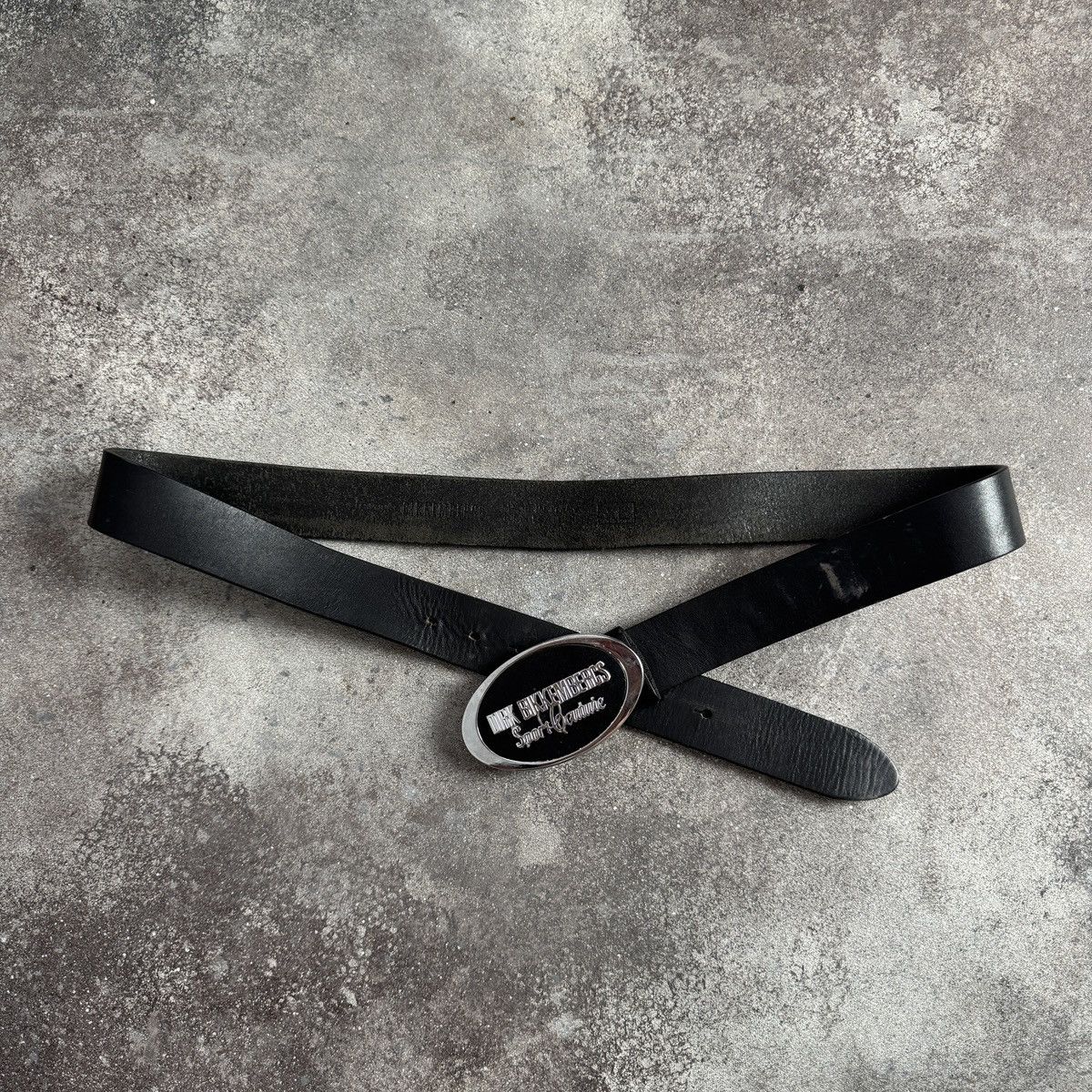 Dirk Bikkembergs Dirk Bikkembergs Sport Couture Vintage Archive Leather Belt Size ONE SIZE - 3 Thumbnail