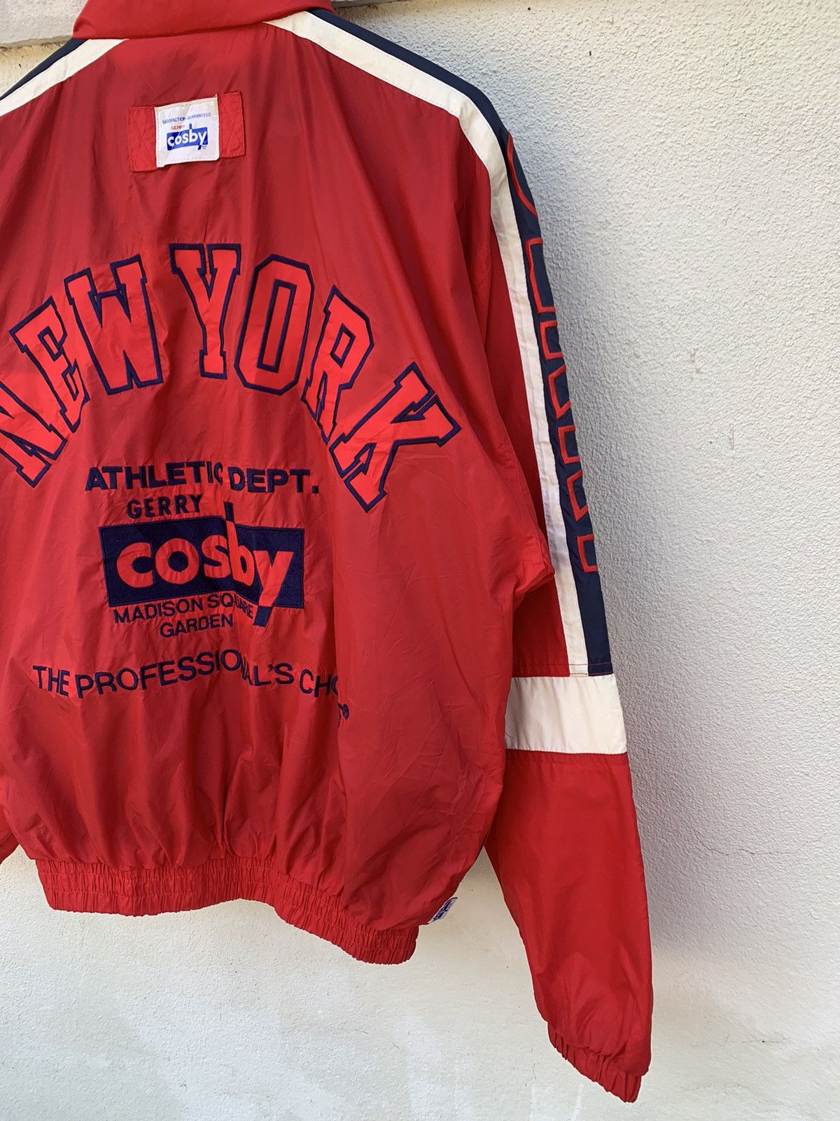 Japanese Brand Gerry Cosby New York Big Logo Jacket Size US L / EU 52-54 / 3 - 12 Thumbnail
