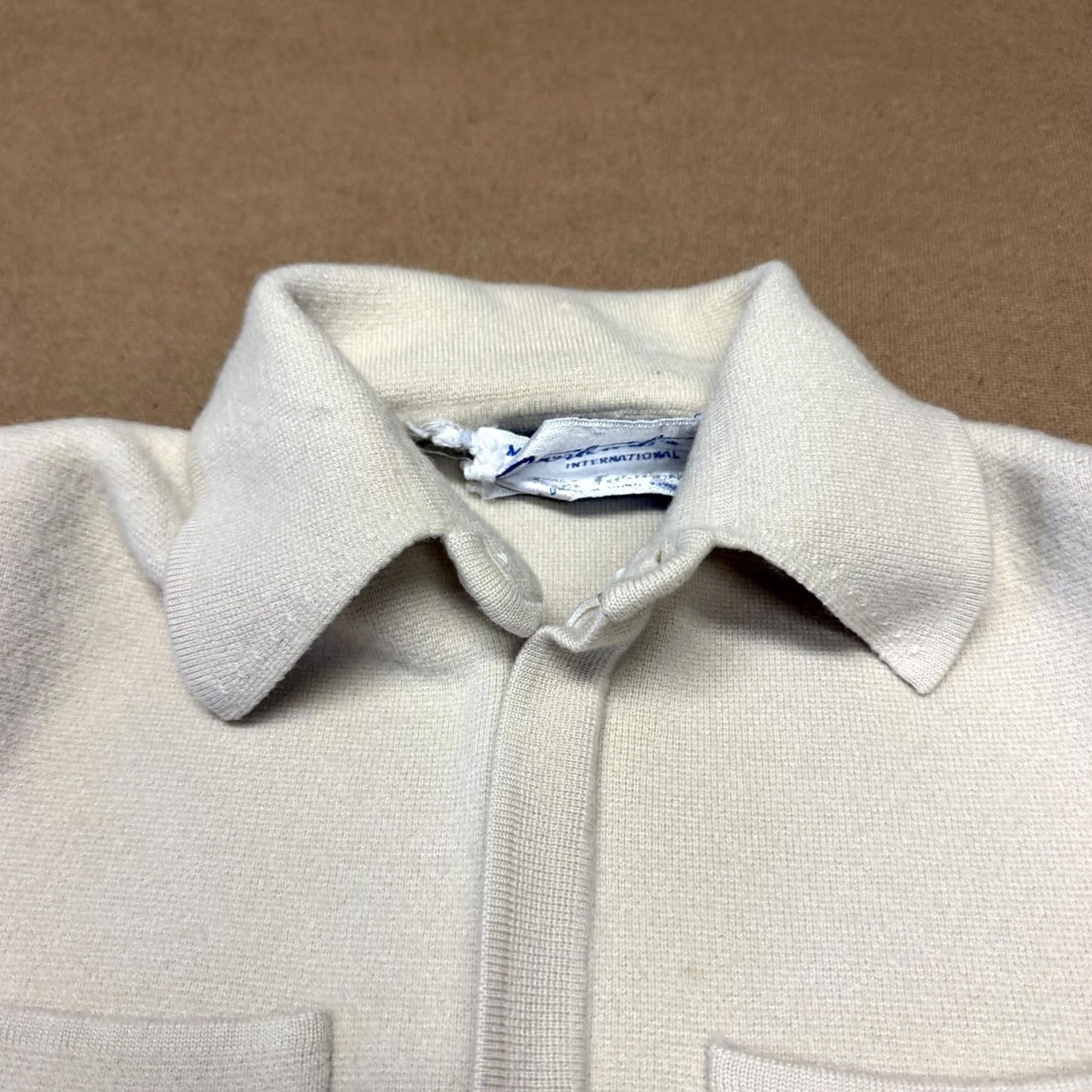 Vintage VINTAGE Sportcaster Sweater Mens Small Beige Ski 1/4 Zip Pockets Hong Kong 70s Size US S / EU 44-46 / 1 - 6 Thumbnail
