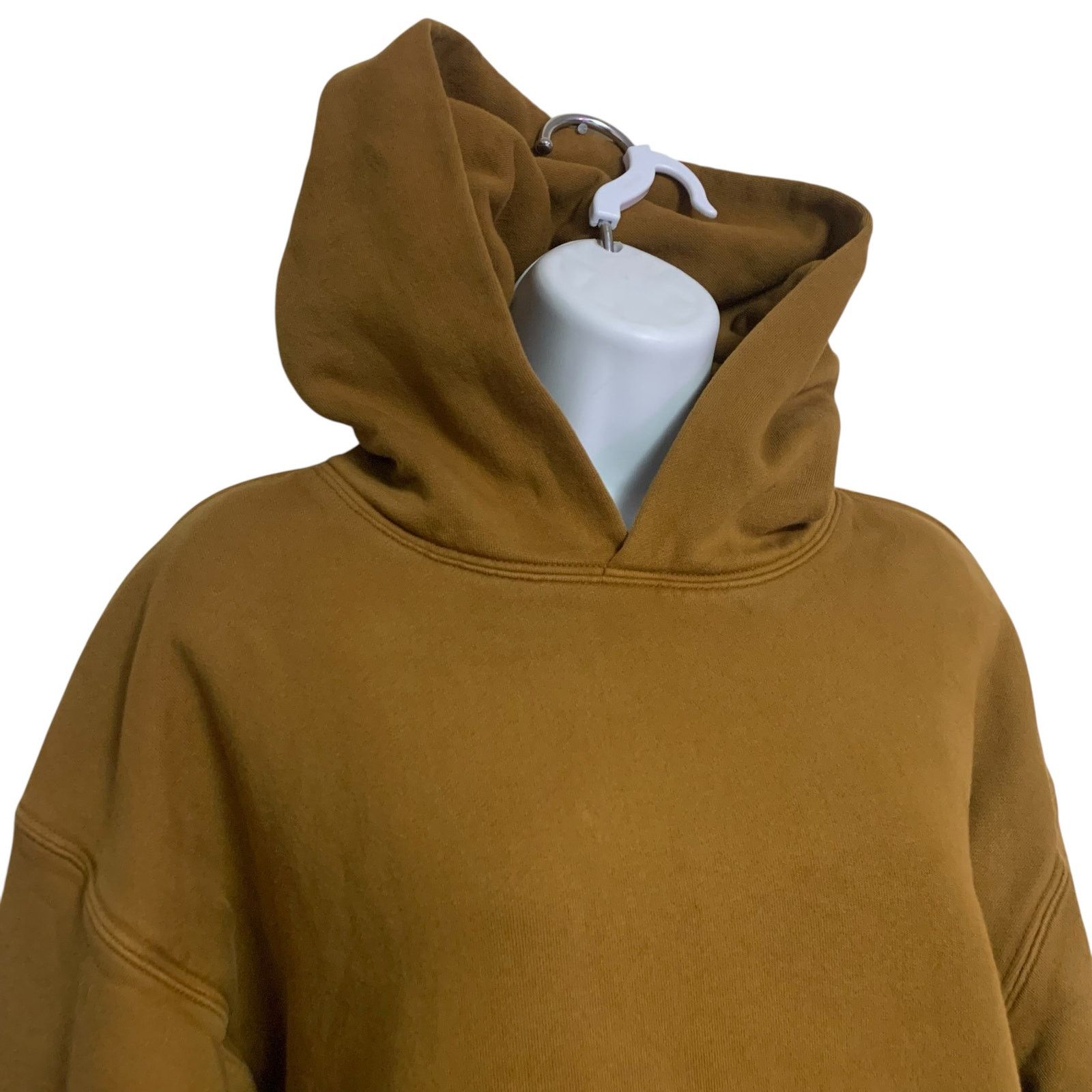 Kanye West Yeezy Yzy x GAP Double Layer Brown Hoodie Womens Size M Size M / US 6-8 / IT 42-44 - 2 Thumbnail