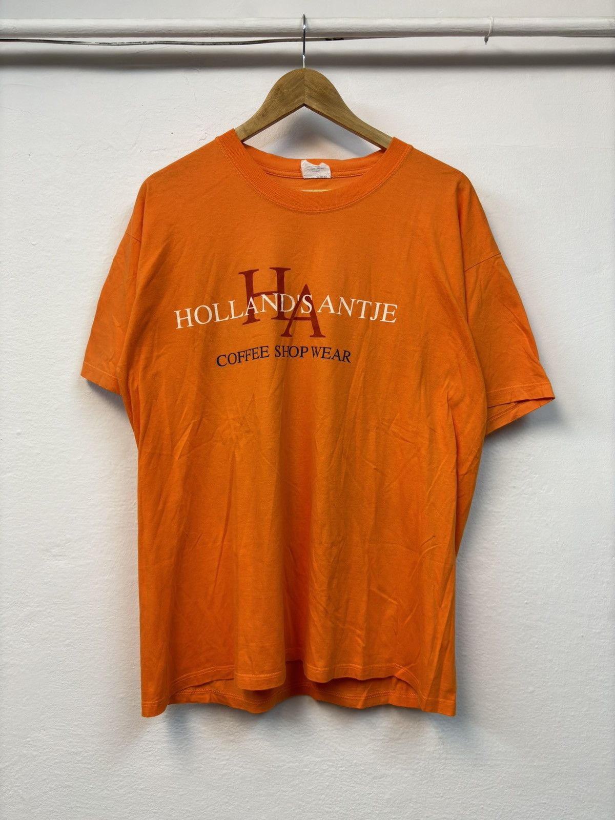 Vintage Crazy Y2K Holland 90s Weed Drug Pornstar Parody Humor Tee Size US XL / EU 56 / 4 - 3 Thumbnail