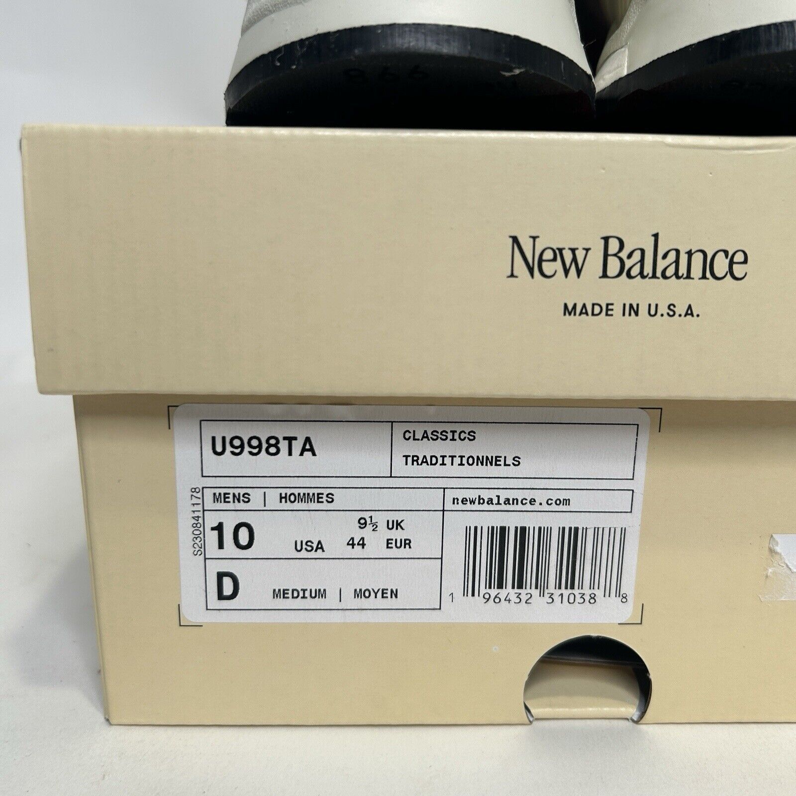 New Balance New Balance Shoes 998 MiUSA “Grey Day” 2023 Size US 10 / EU 43 - 4 Thumbnail
