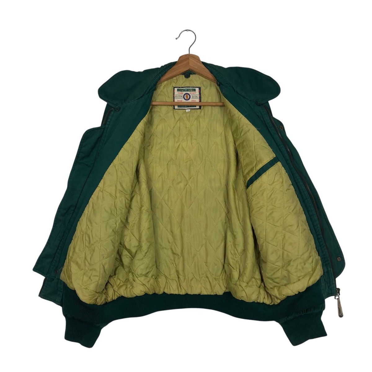 Japanese Brand 📌Vintage Bomber Jacket Team F1 Staff Racing Big Logo Size US M / EU 48-50 / 2 - 13 Thumbnail