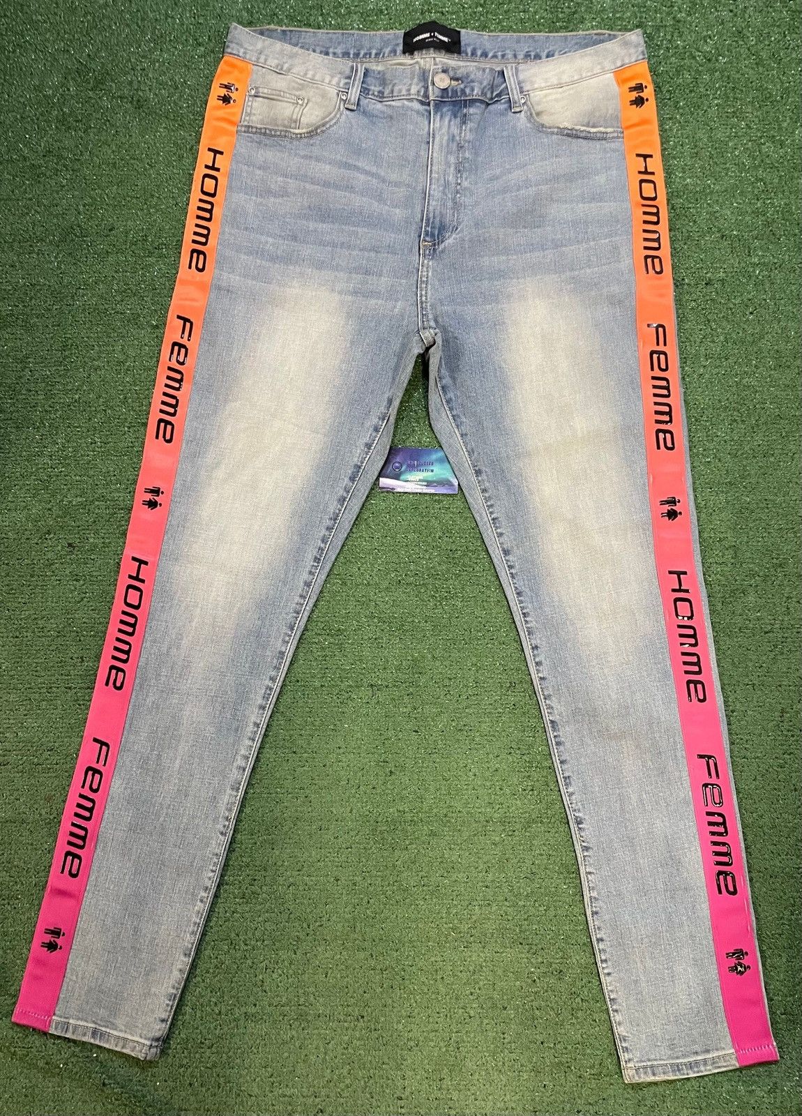 Homme + Femme La Homme+Femme Tesla jeans Size US 40 / EU 56 - 1 Thumbnail