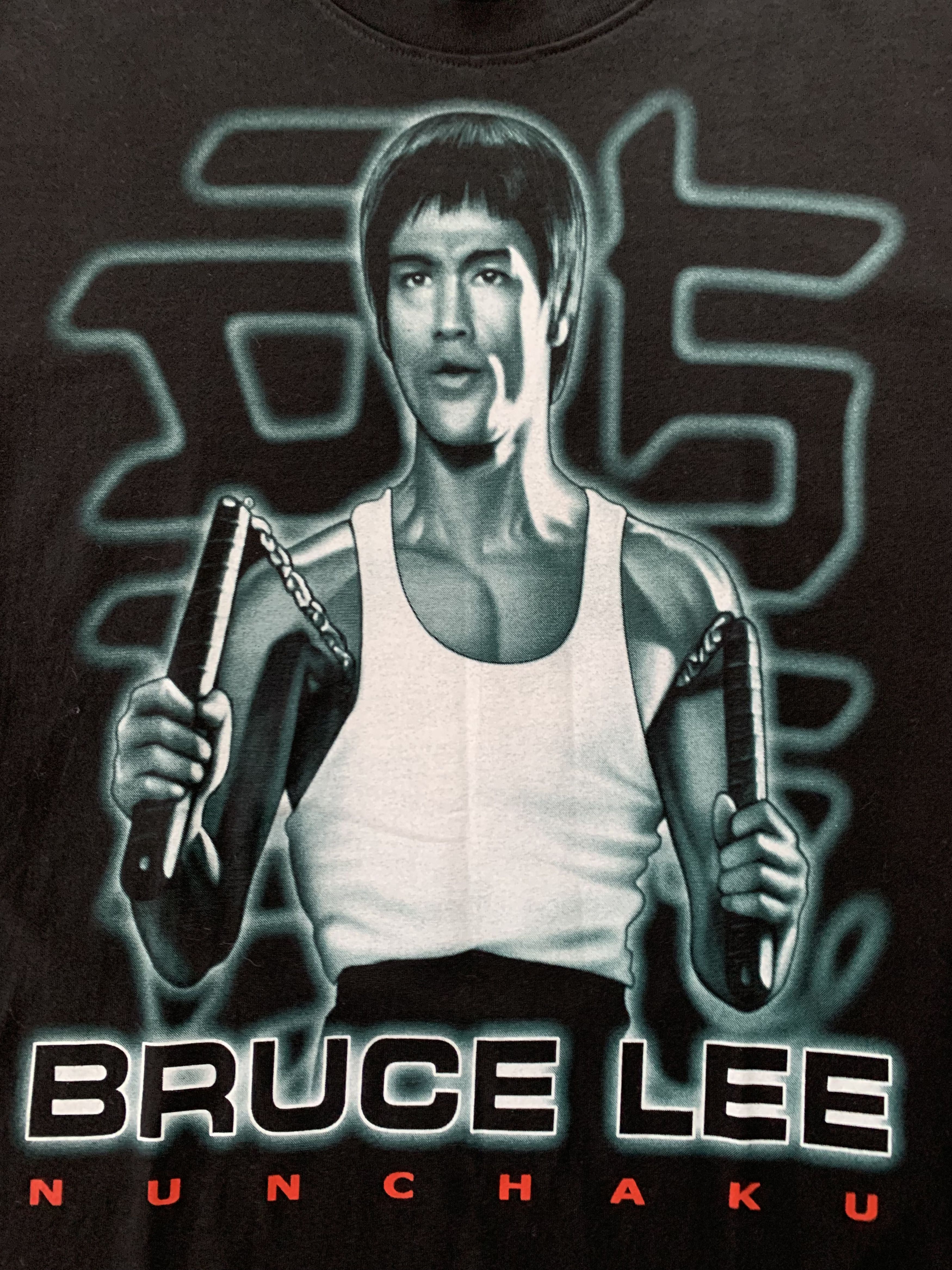 Vintage Vintage Bruce Lee Nunchaku New Vintage T Shirt Size US S / EU 44-46 / 1 - 6 Thumbnail