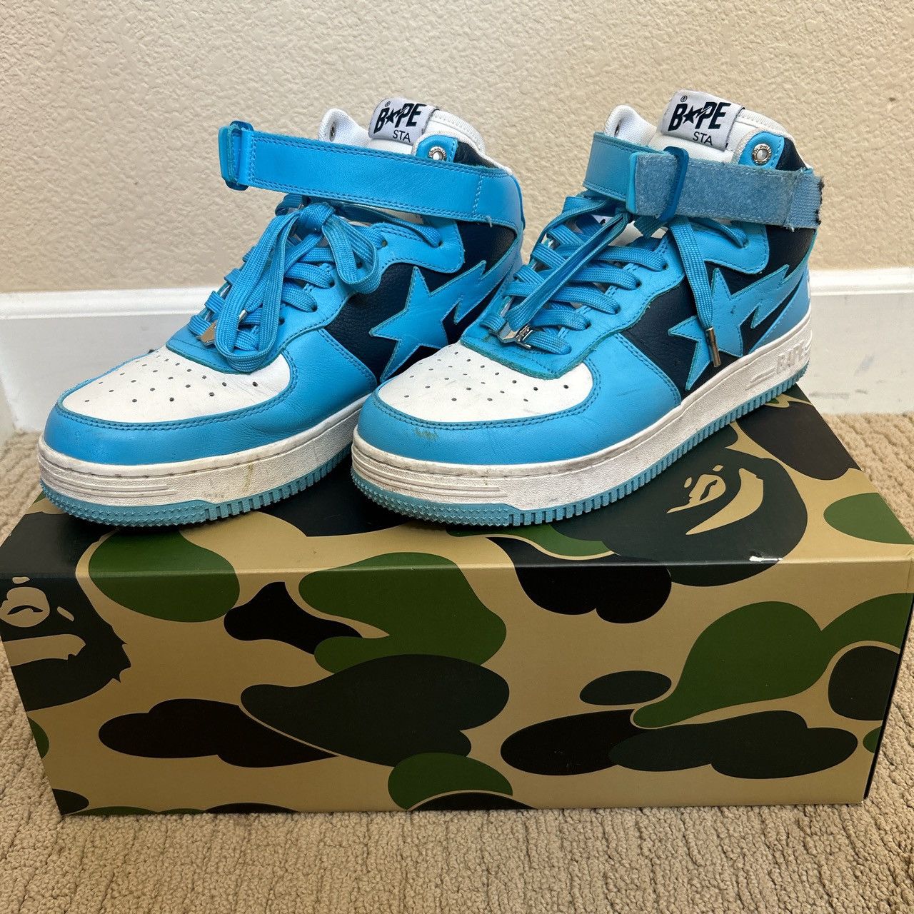 Bape BAPESTA MID Size US 11 / EU 44 - 1 Thumbnail