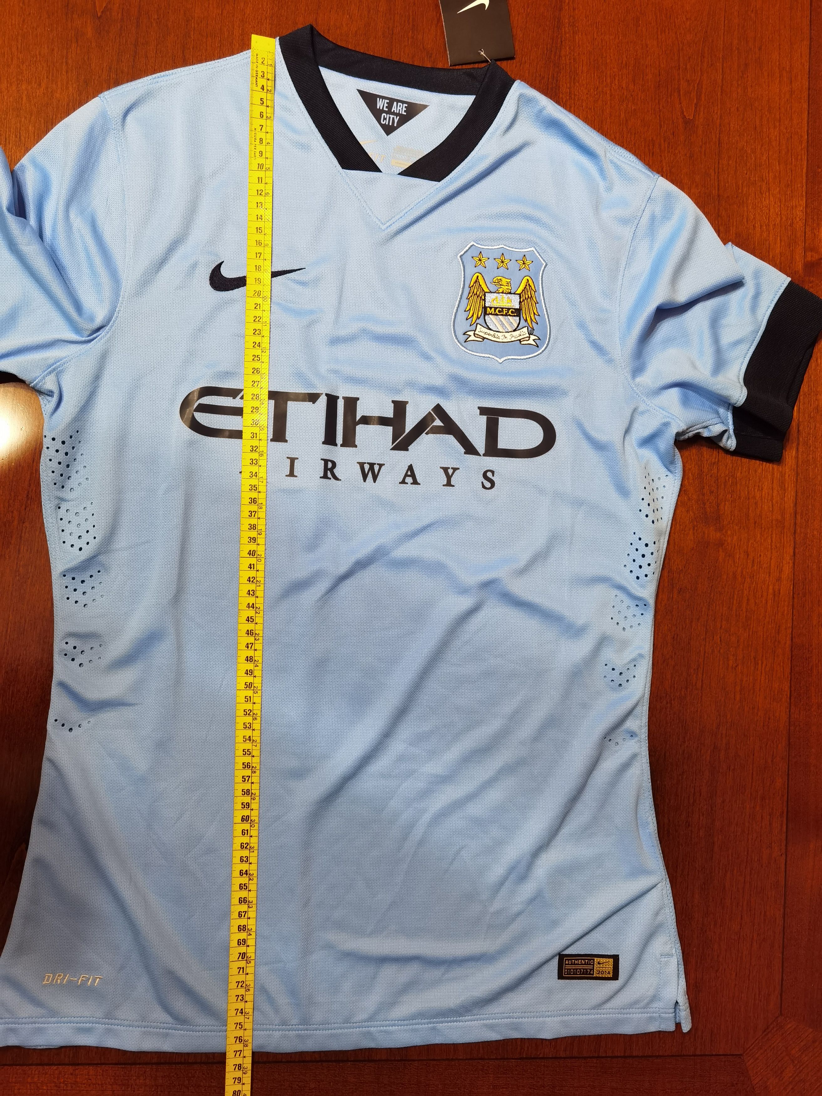 Nike Football Manchester City Authentic Jersey 2014/15