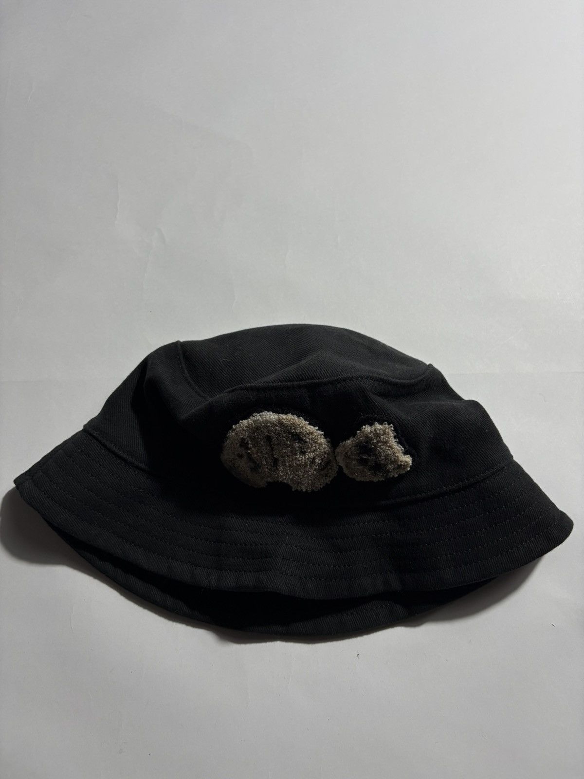 Palm Angels PALM ANGELS BEAR SPRAYED BUCKET HAT Size ONE SIZE - 3 Thumbnail