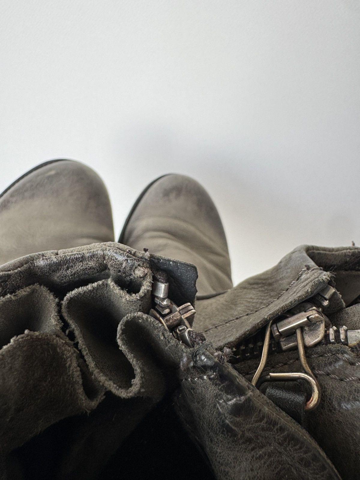 Genuine Leather Guidi Style Leather Boots Size US 6.5 / IT 36.5 - 3 Thumbnail