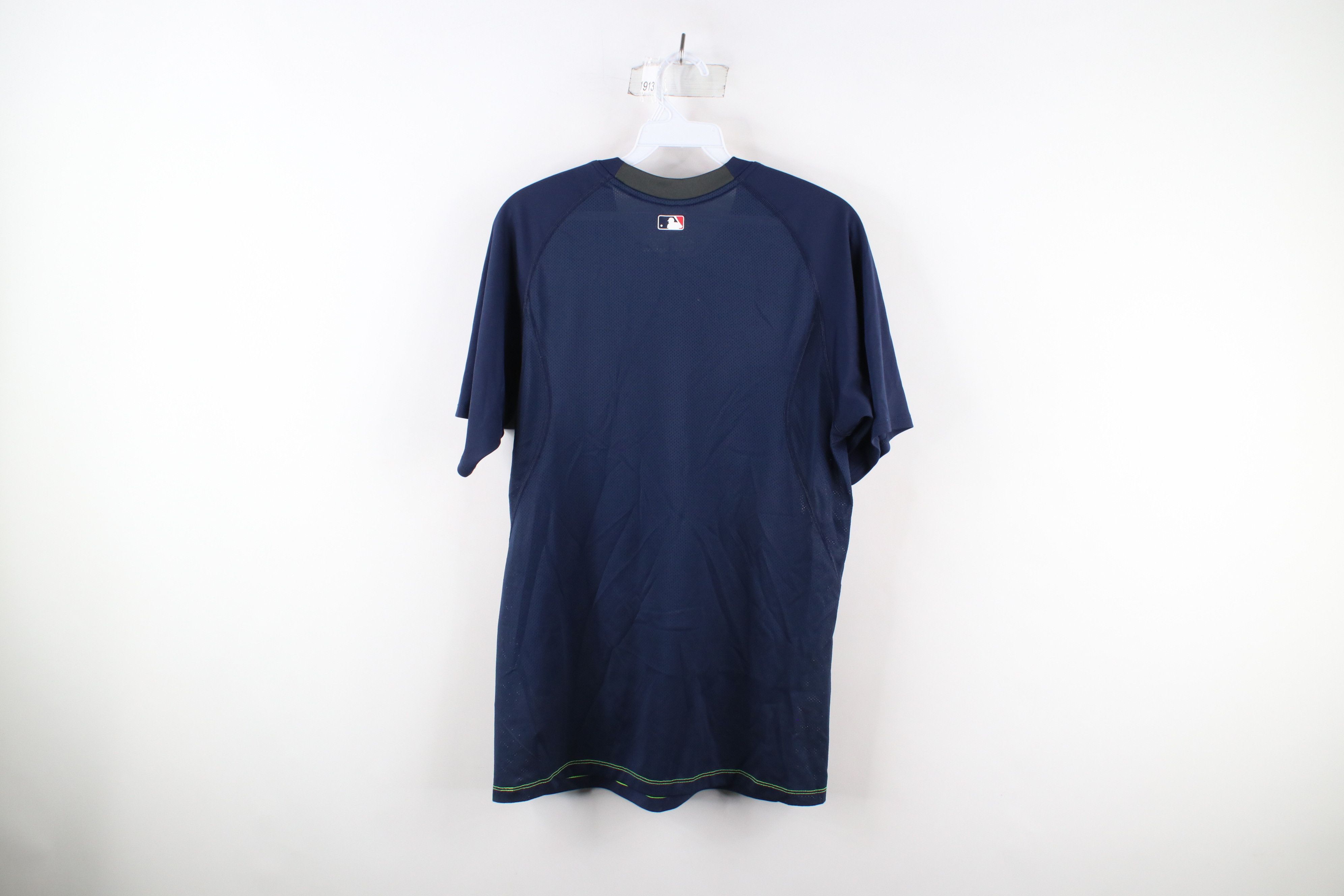 Nike Nike Pro Combat Compression Atlanta Braves Baseball T-Shirt Size US M / EU 48-50 / 2 - 10 Thumbnail