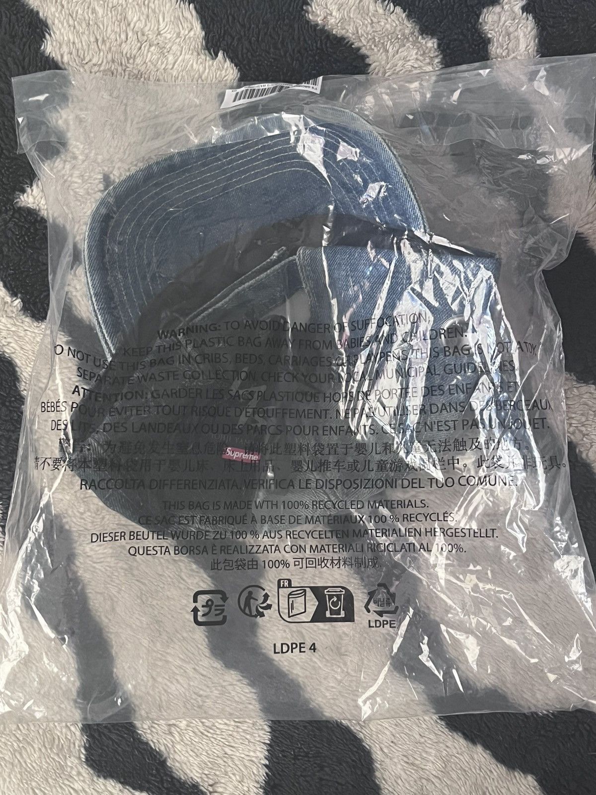 Supreme × Yohji Yamamoto Supreme Y's Yohji Yamamoto Denim Hat S/S 25 Size ONE SIZE - 3 Thumbnail