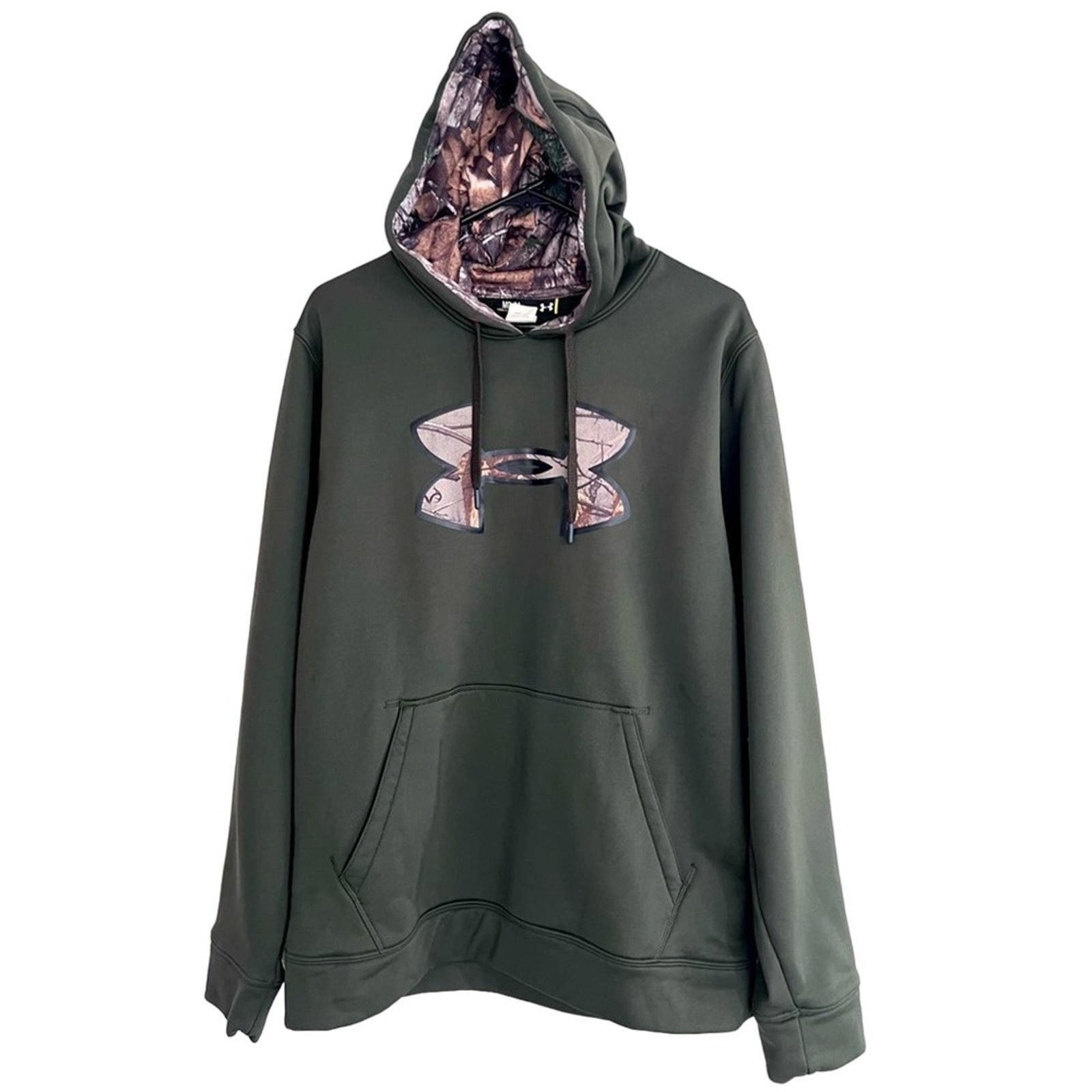 Under Armour Under Armour Storm Cold Gear Hunting Realtree Hoodie Green Size US M / EU 48-50 / 2 - 1 Thumbnail