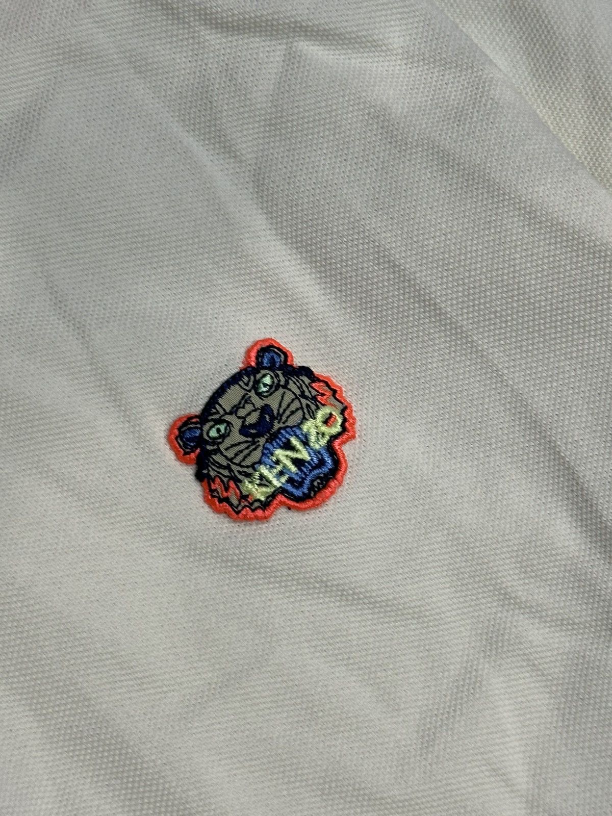 Kenzo Kenzo Paris Classic White Polo Small Logo Size US M / EU 48-50 / 2 - 5 Thumbnail