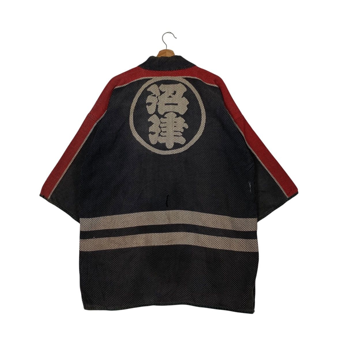NUMAZU Fire Brigade Thick Weave Sashiko Kimono #2376-C106