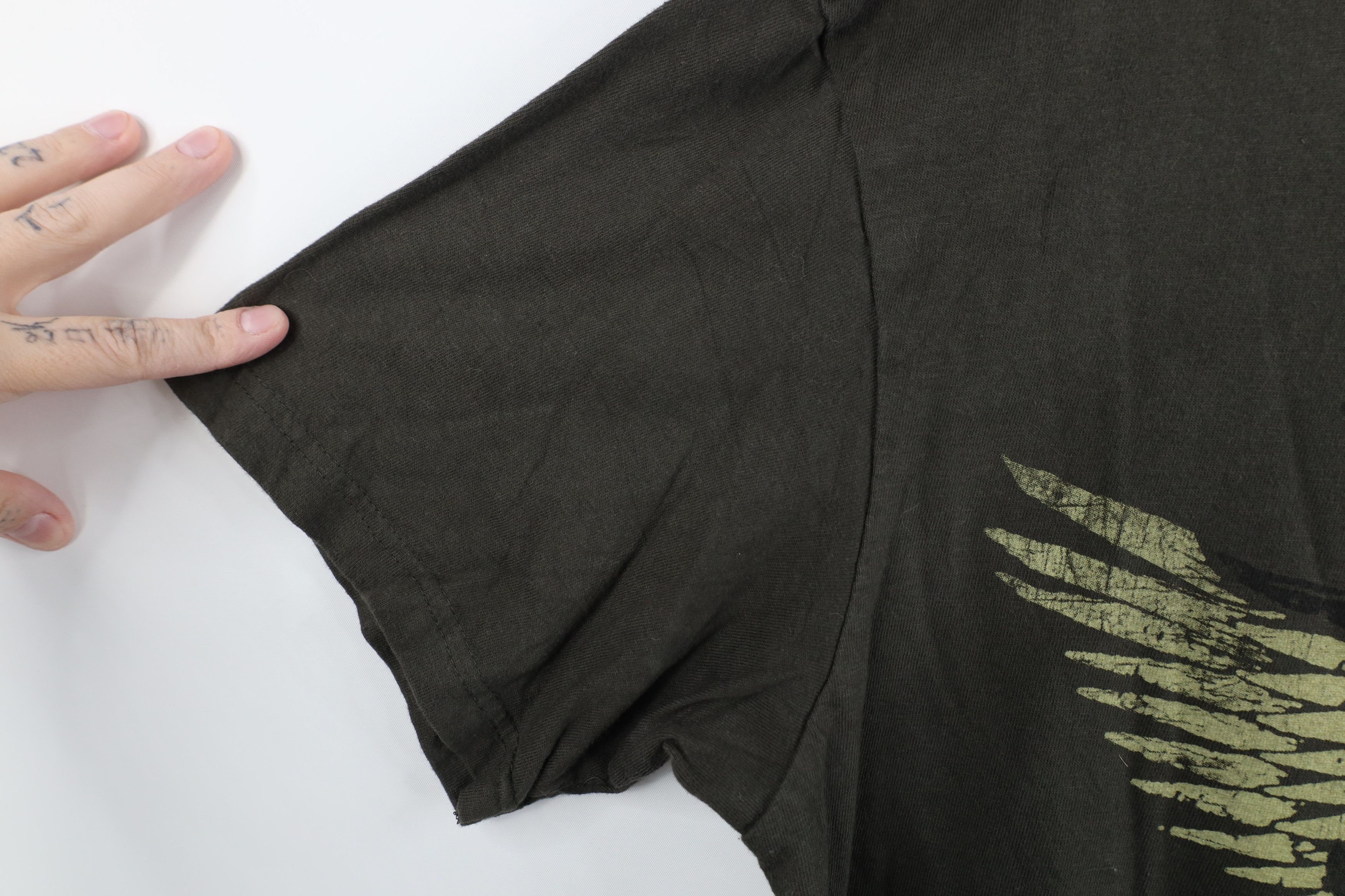 Harley Davidson Y2K Harley Davidson Spell Eagle Short Sleeve T-Shirt Green Size US L / EU 52-54 / 3 - 8 Thumbnail
