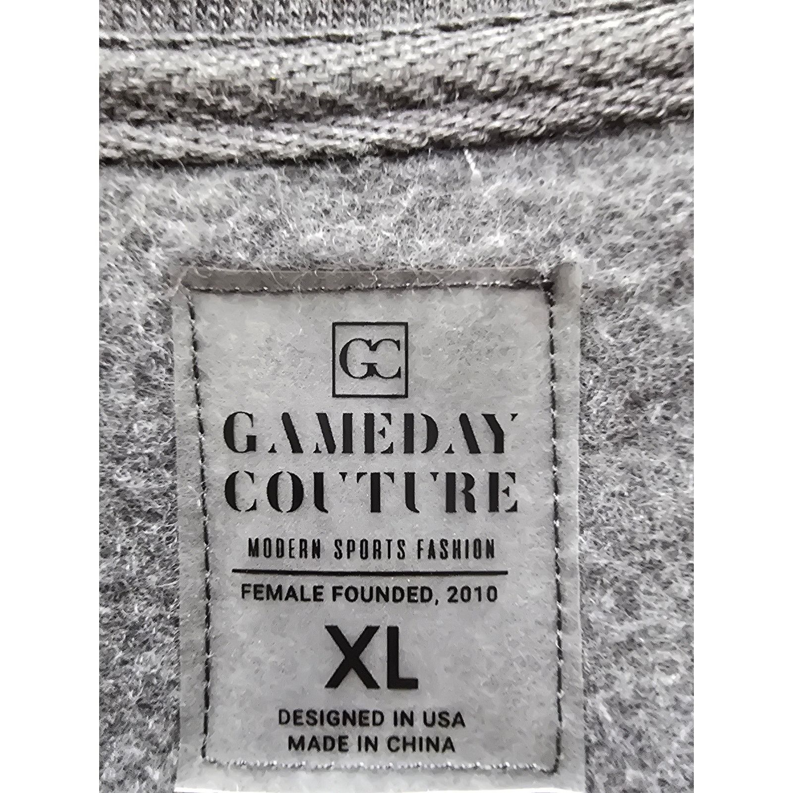 Other Game Day Couture Women's Gray Sweatshirt, Size XL Size XL / US 12-14 / IT 48-50 - 3 Thumbnail