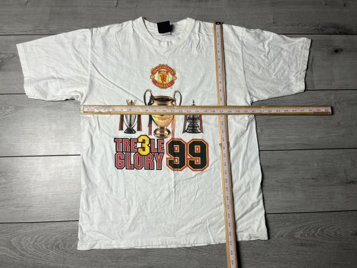Band Tees Vintage 1999 Manchester United Big Logo T Shirt Football Size US L / EU 52-54 / 3 - 6 Thumbnail