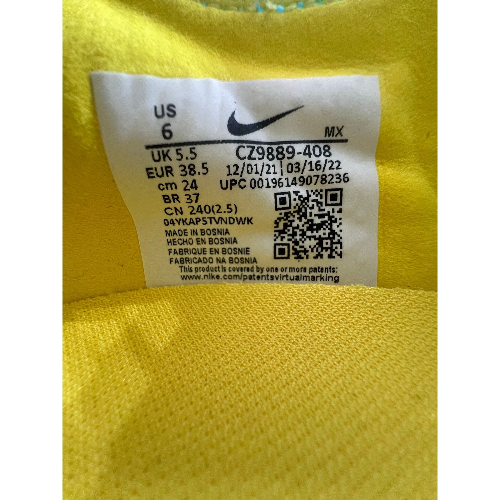 Nike Nike Phantom GT2 DF Elite FG “Lucent Pack” Size 6 men’s Size US 6 / EU 39 - 6 Thumbnail