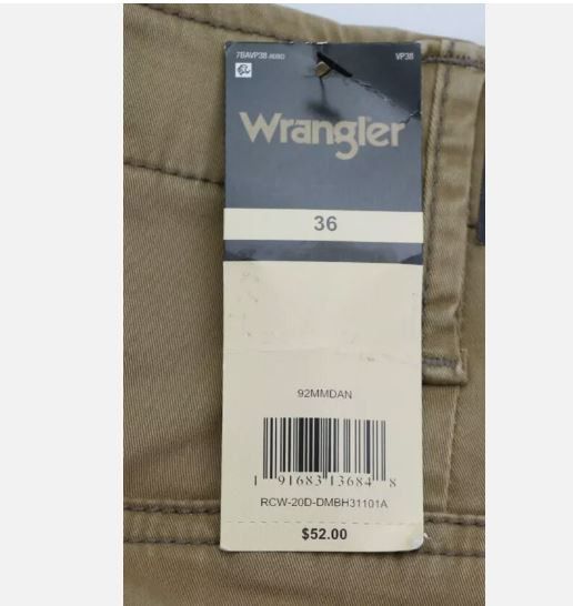 Wrangler Wrangler Cargo Men's Shorts Size W36 L10.5 Beige New Size US 36 / EU 52 - 14 Thumbnail