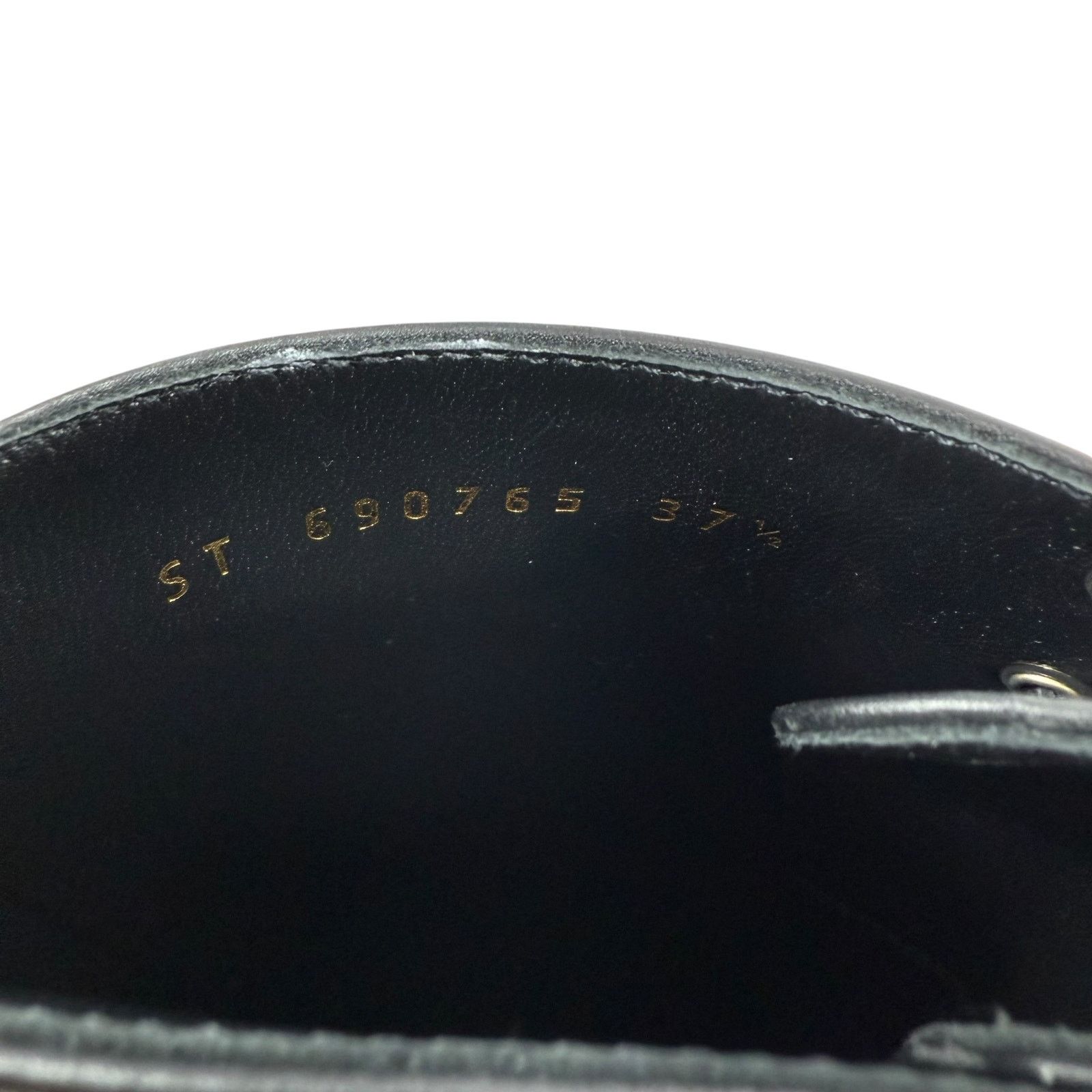 Saint Laurent Paris New Saint Laurent Cherry Lace Up Leather Platform Boots Size US 7.5 / IT 37.5 - 9 Thumbnail