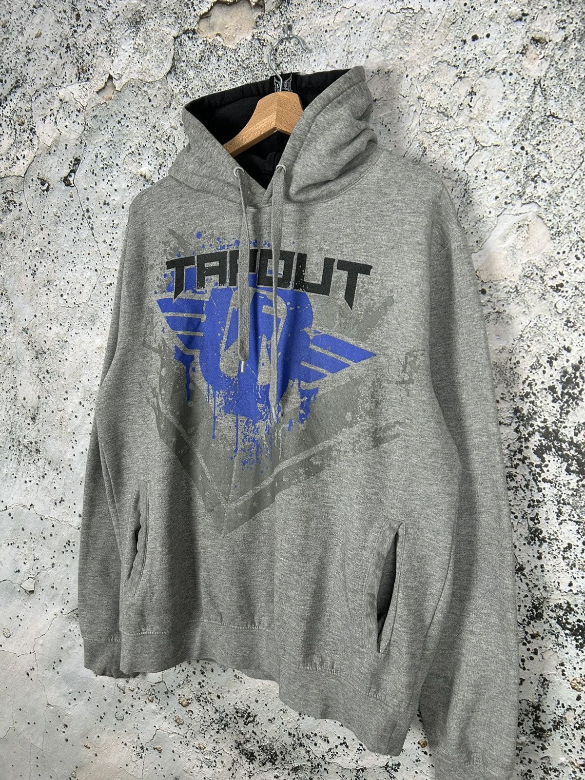 Tapout Vintage Tapout Y2K Streetwear Affliction Hoodie Rap Baggy Size US L / EU 52-54 / 3 - 2 Thumbnail