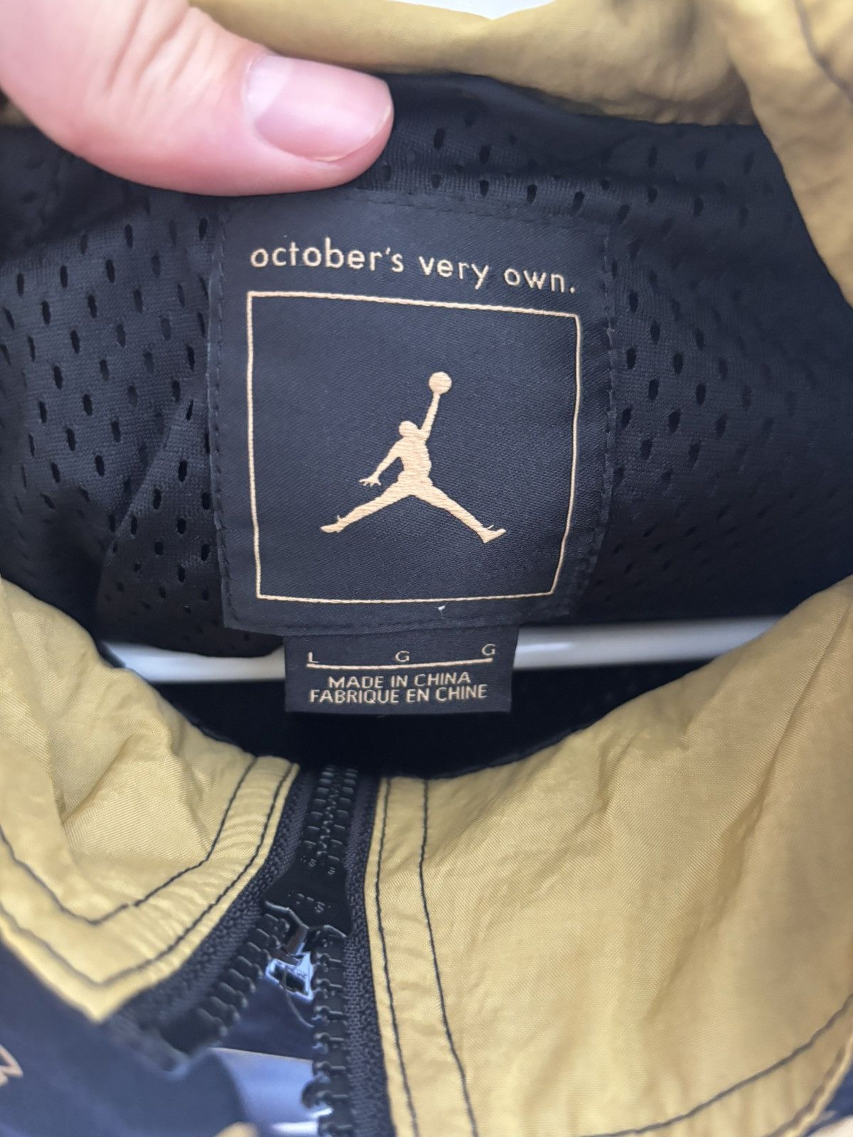 Drake OVO x Jordan windbreaker Size US L / EU 52-54 / 3 - 3 Thumbnail