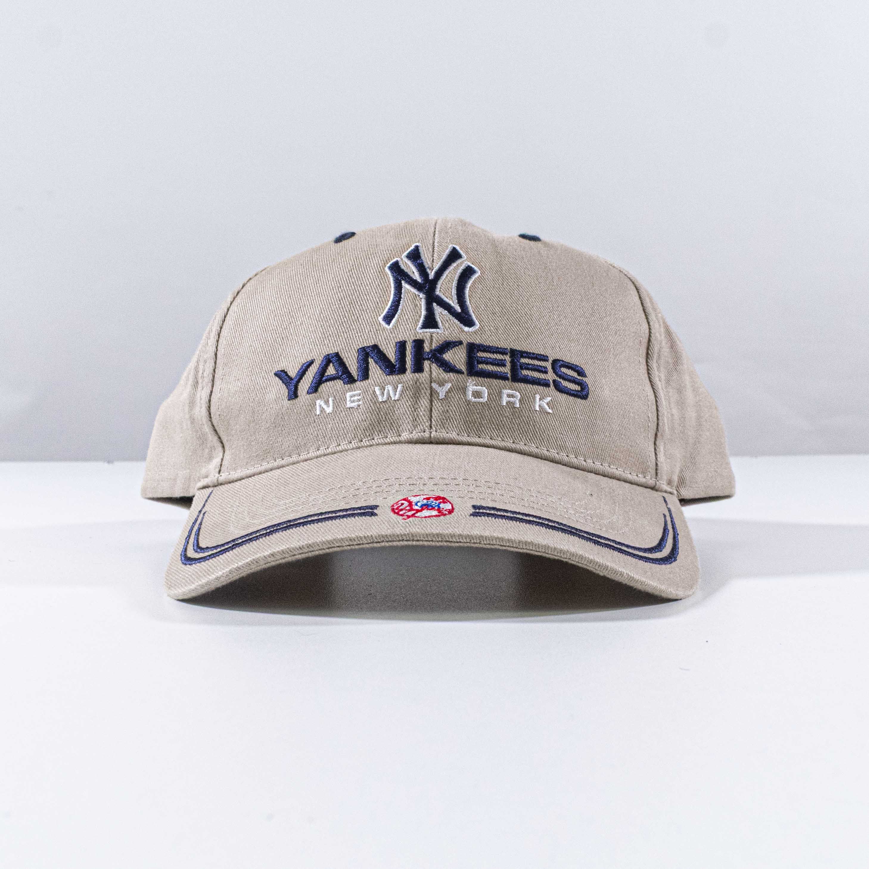 Twins Enterprise Inc. New York Yankees Twins Enterprises Hat Y2K Spell Out MLB Size ONE SIZE - 2 Thumbnail