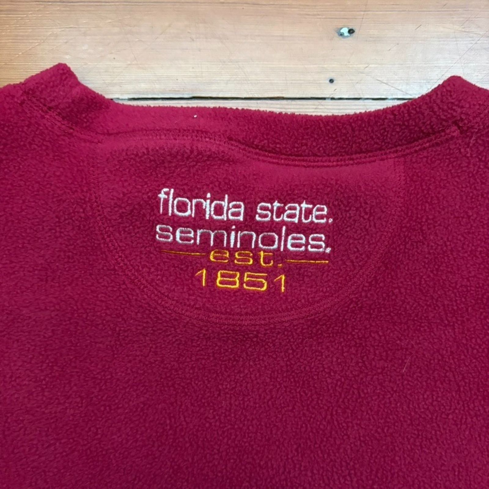 Starter Vintage Florida State University Seminoles Sweatshirt XL Size US XL / EU 56 / 4 - 6 Thumbnail