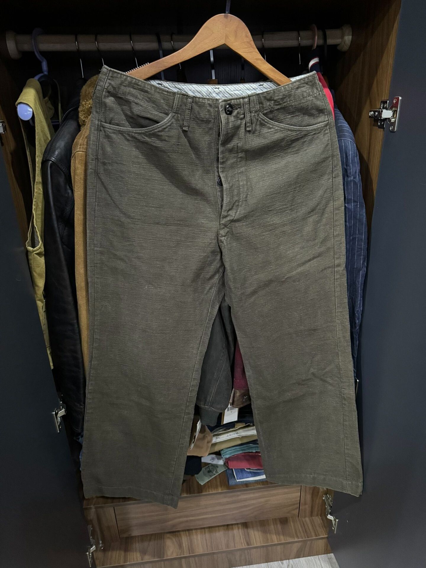 Kapital kapital khaki loose work pants Size US 28 / EU 44 - 1 Thumbnail