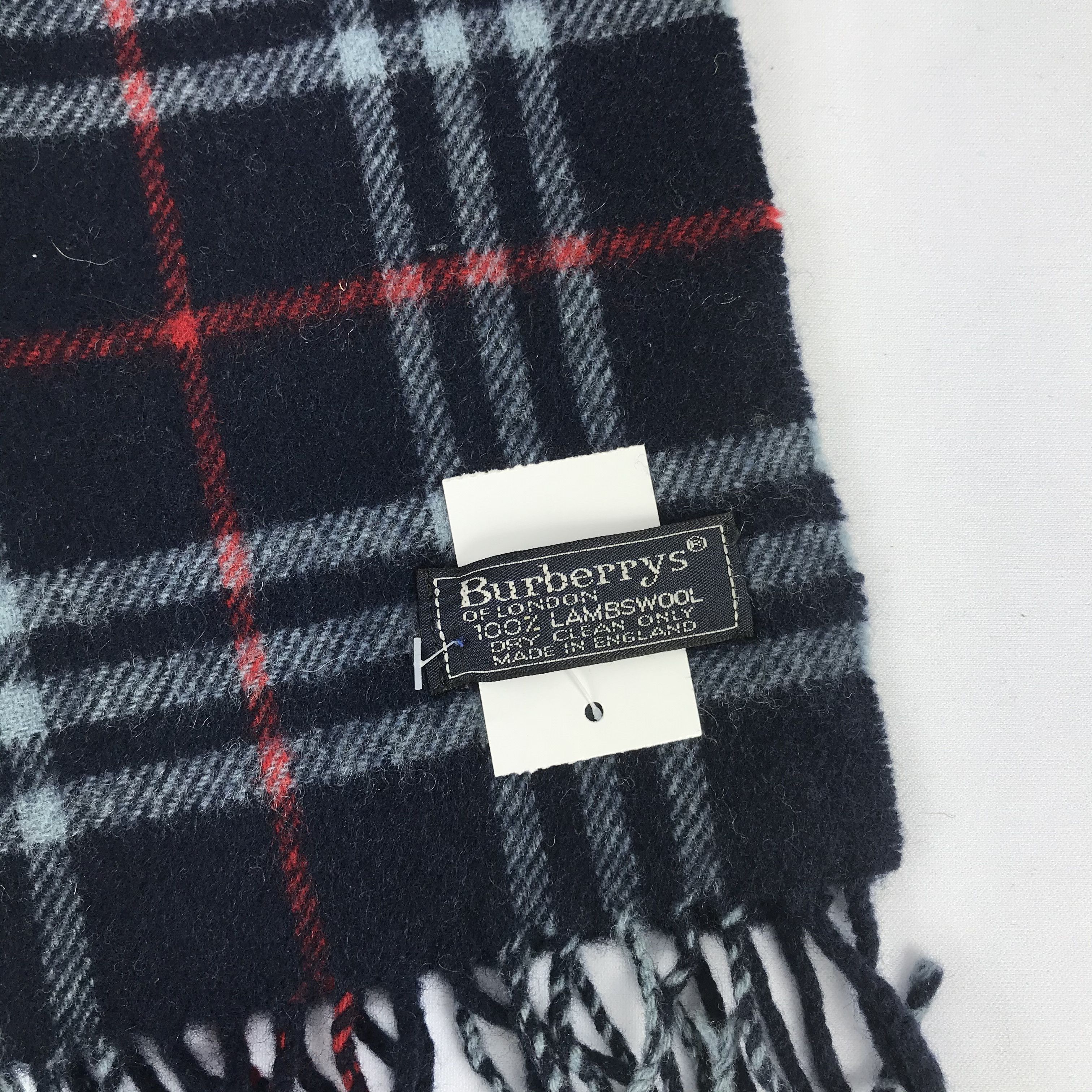 Burberry Vintage Burberry Scarf Muffler Wool Scarves Size ONE SIZE - 4 Thumbnail