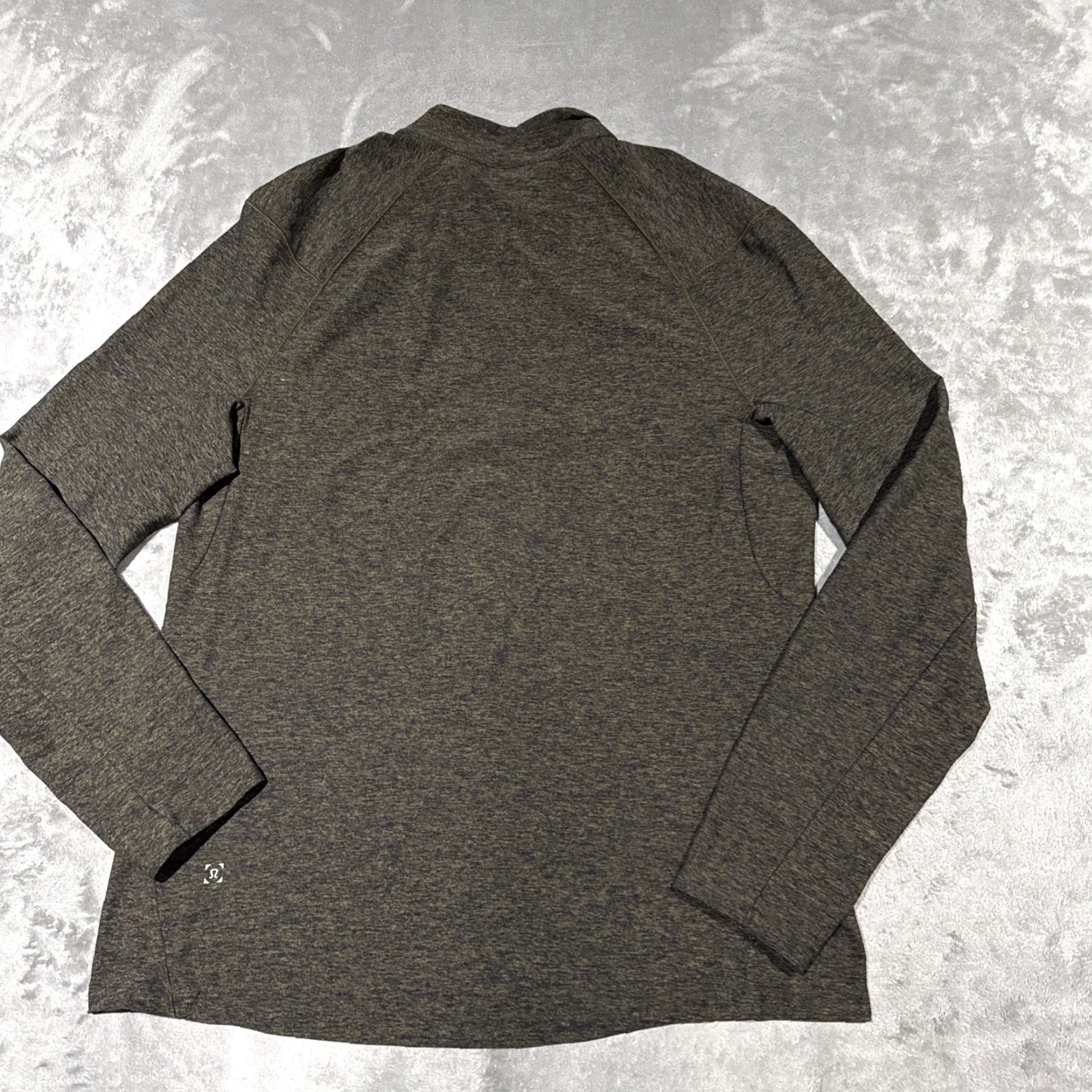 Lululemon Lululemon Surge Warm 1/2 Zip Mens Size L Gray Pullover Long Sleeve Run Size US L / EU 52-54 / 3 - 6 Thumbnail