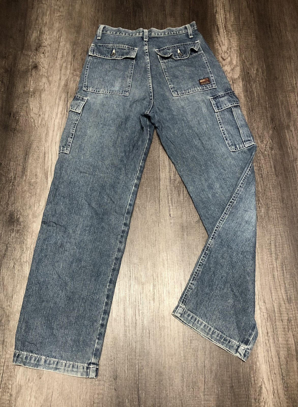 Japanese Brand × Vintage VINTAGE BOBSON JEANS CARGO PANT UNISEX Size 26" / US 2 / IT 38 - 4 Thumbnail