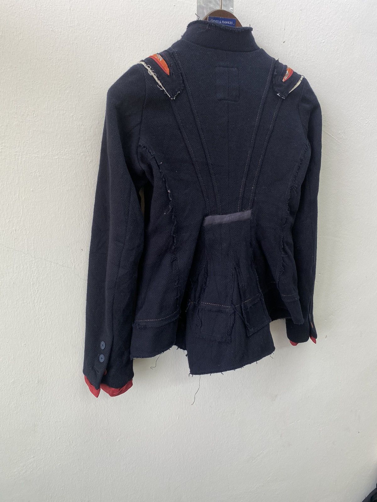 Marithe + Francois Girbaud Dark blue Marithé & François Girbaud wool jacket Size M / US 6-8 / IT 42-44 - 13 Thumbnail
