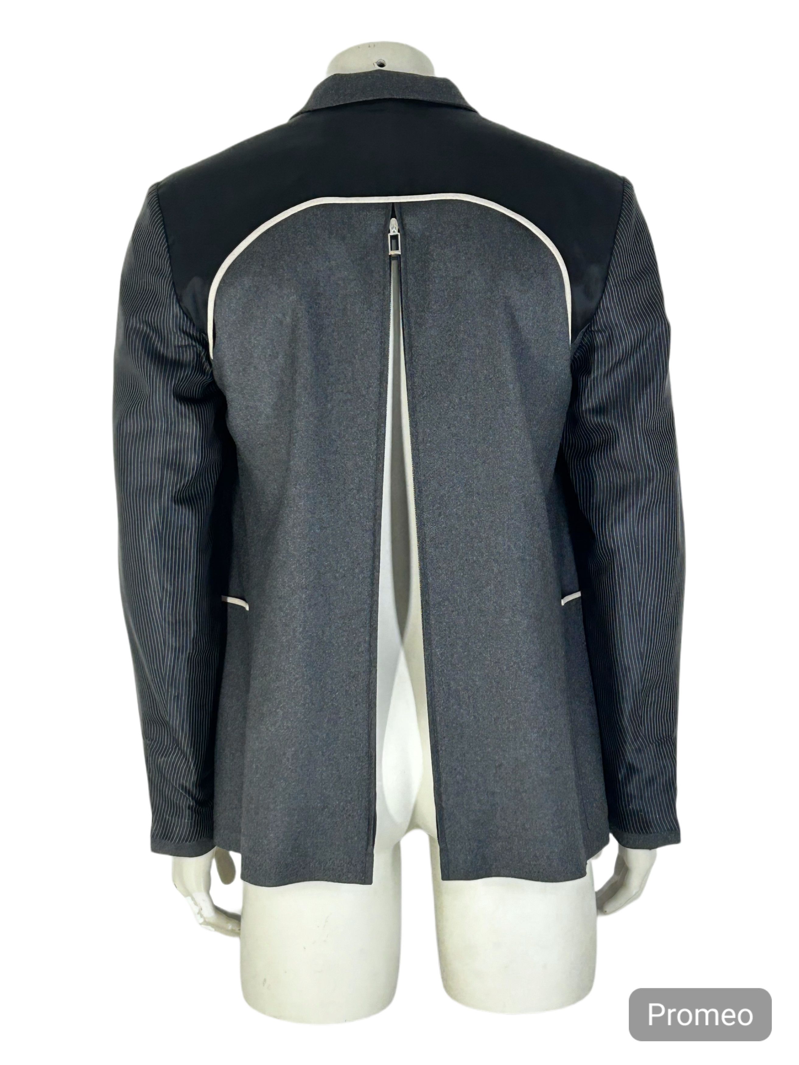 Dior Dior Homme Wool / Cashmere Deconstructed SB Blazer Size 54R - 4 Thumbnail
