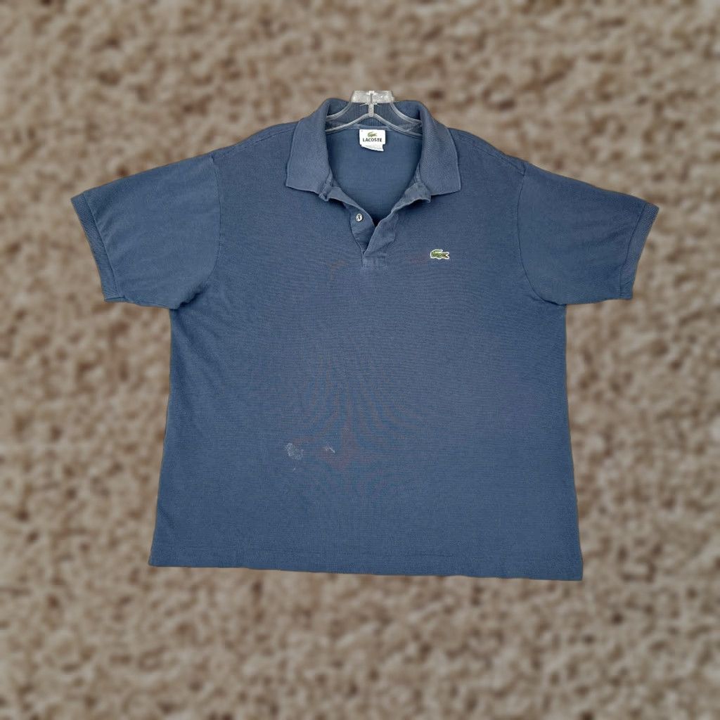 Lacoste Lacoste Polo Shirt Men Blue Short Sleeve 100% Cotton Slim Regular Size 6 Sports Activewear Polo Size US S / EU 44-46 / 1 - 1 Thumbnail