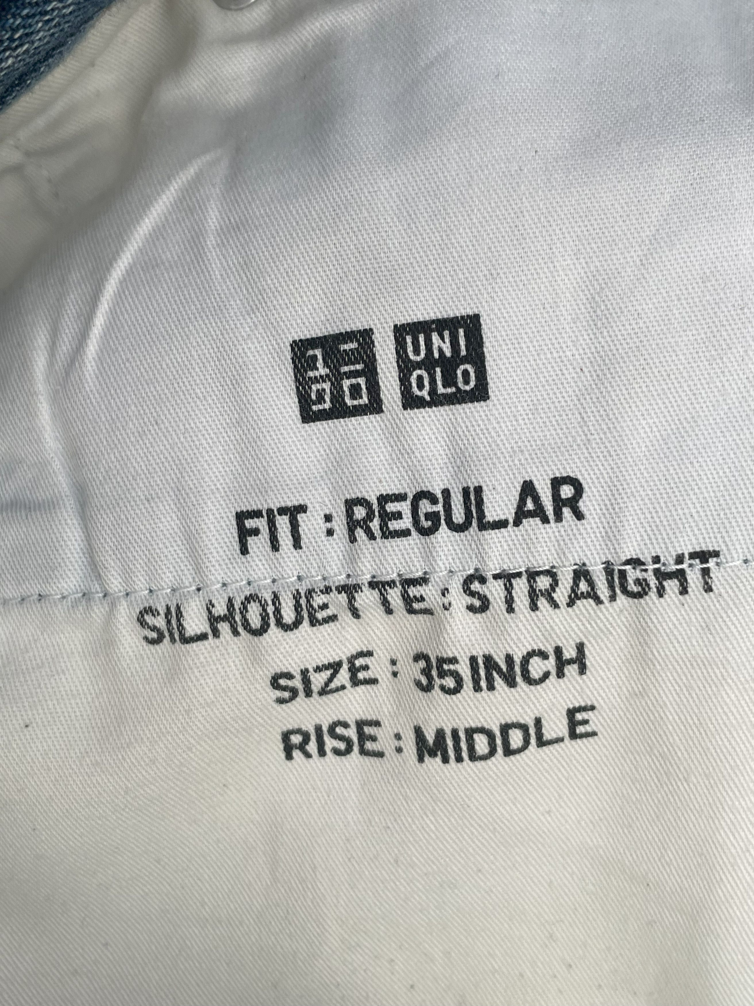 Japanese Brand Uniqlo Redline Selvedge Denim Size US 37 - 16 Thumbnail