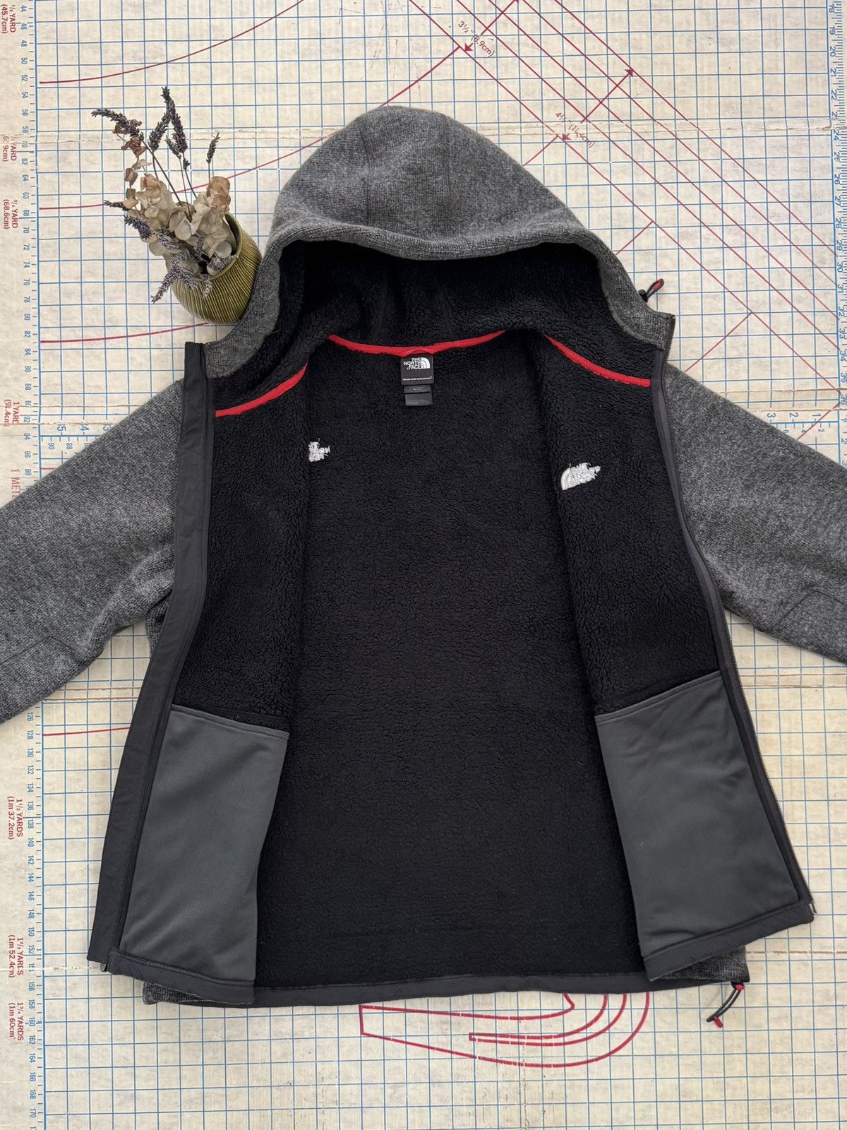 The North Face The North Face Sherpa Lined Hoodie Wool Blend Gray Mens XXL Size US XXL / EU 58 / 5 - 8 Thumbnail